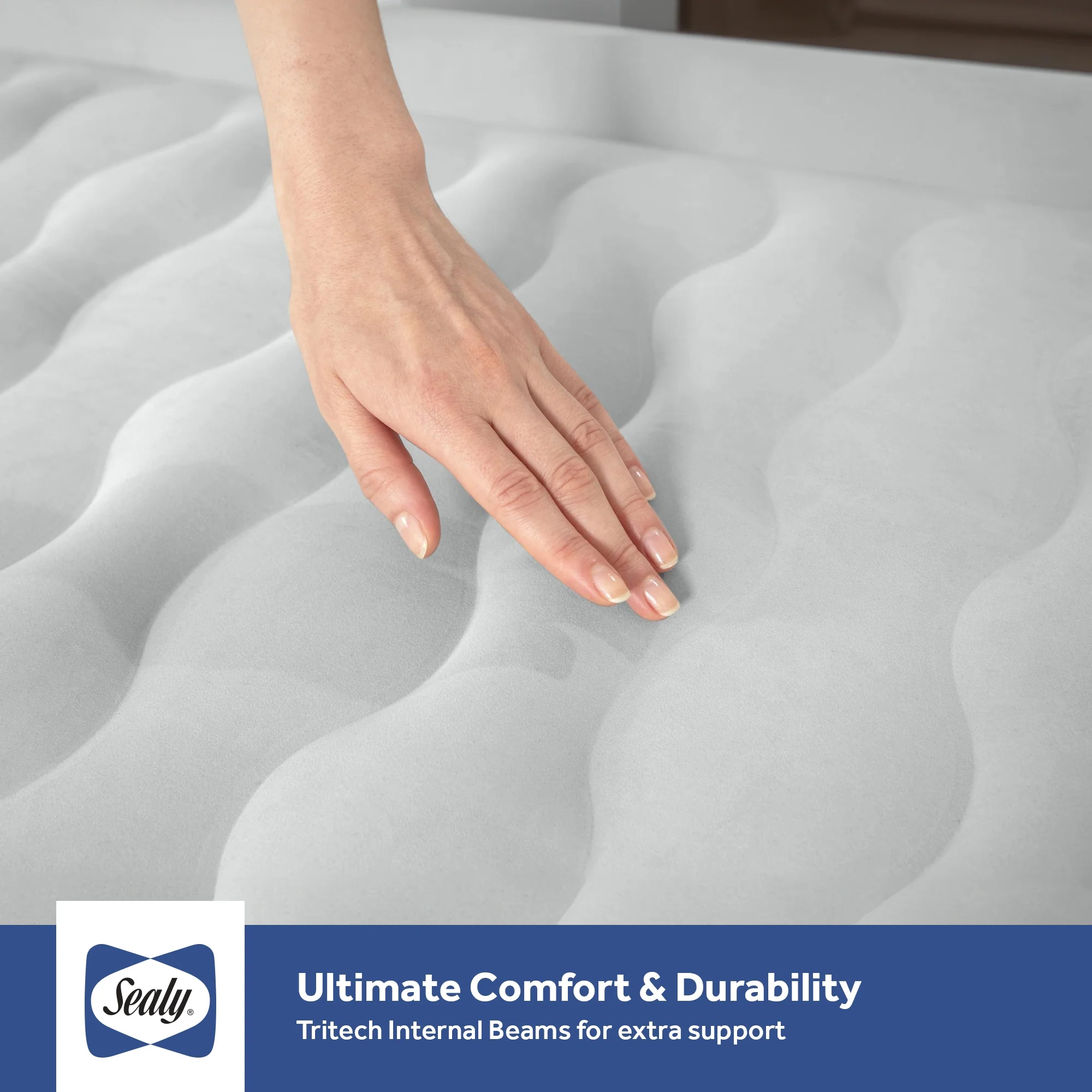 Sealy Tritech 20" Air Mattress Inflatable Bed Twin with Built-In AC Pump - Image 5
