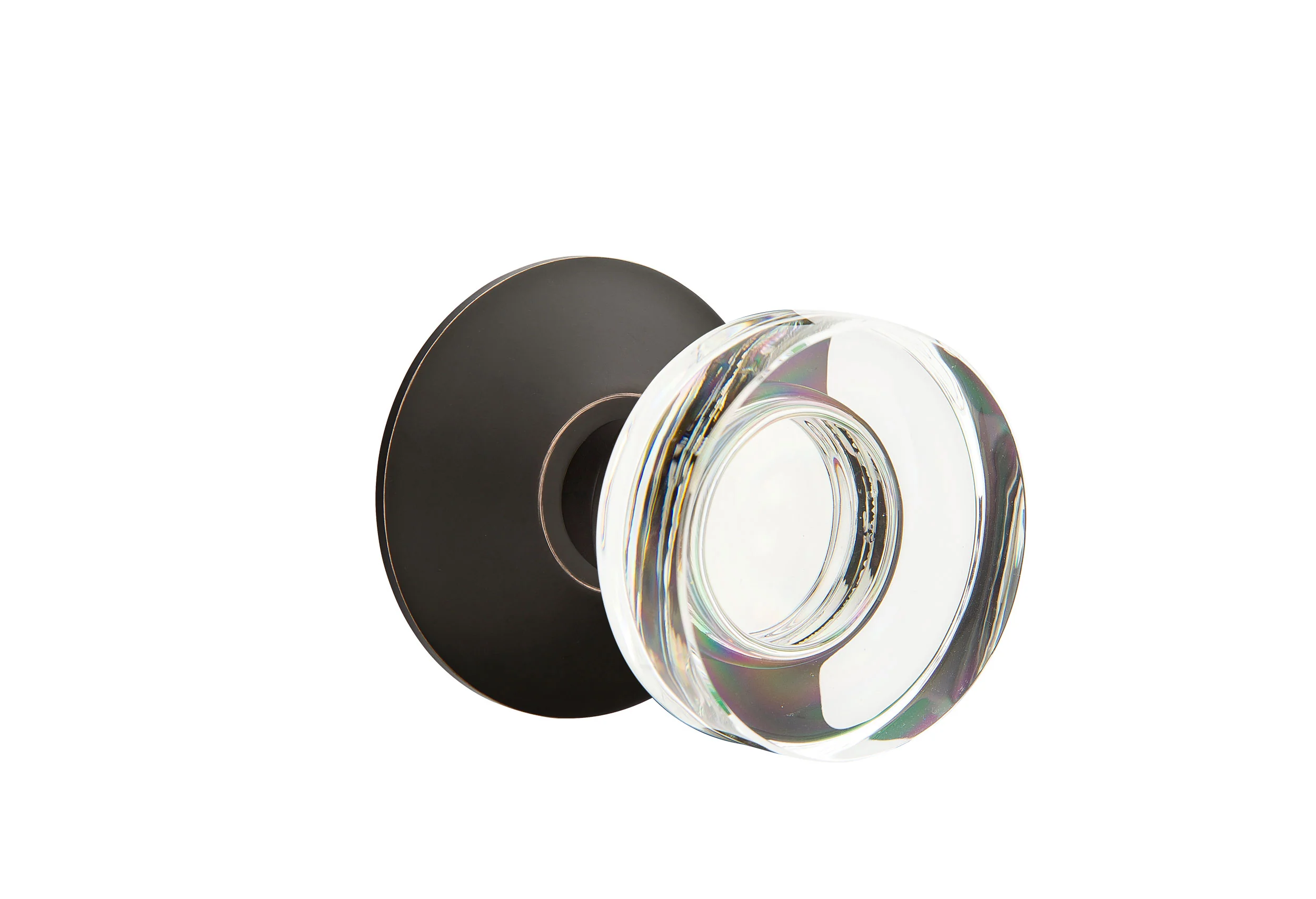 Modern Disc Glass Knob - KTF Painting Interior Exterior