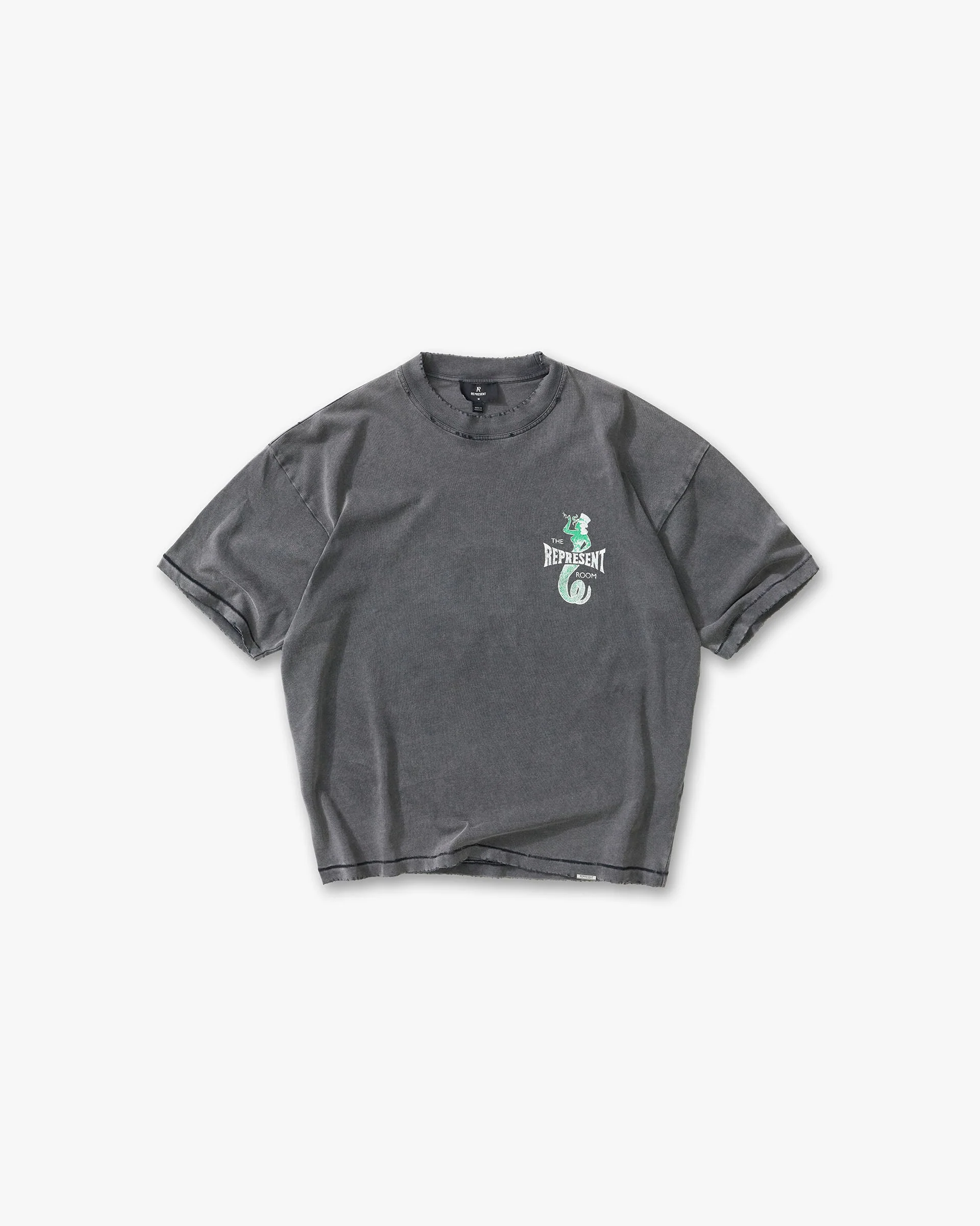 Represent x The Viper Room Dice T-Shirt - Vintage Grey