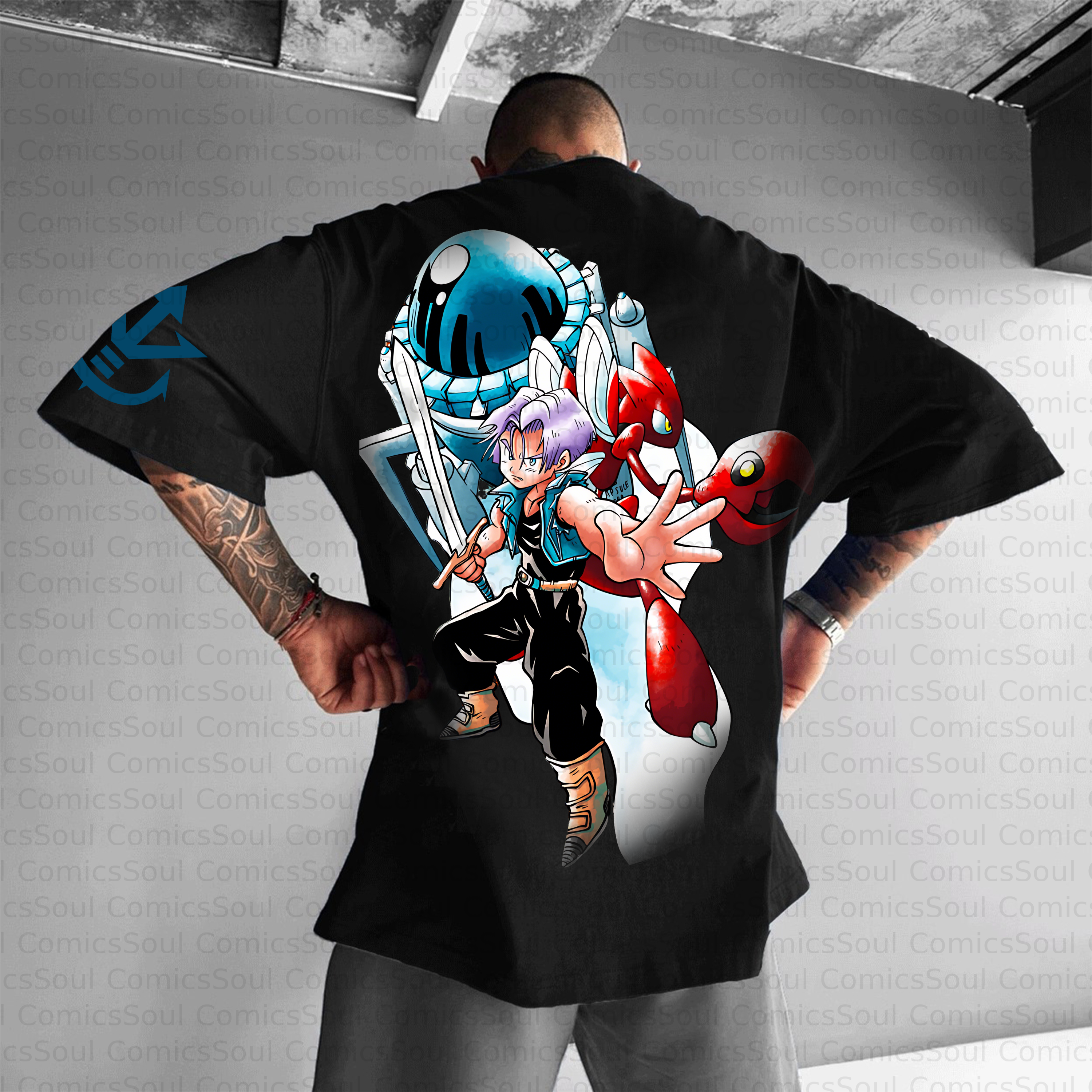 Unisex Anime Inspired Vintage T-Shirt