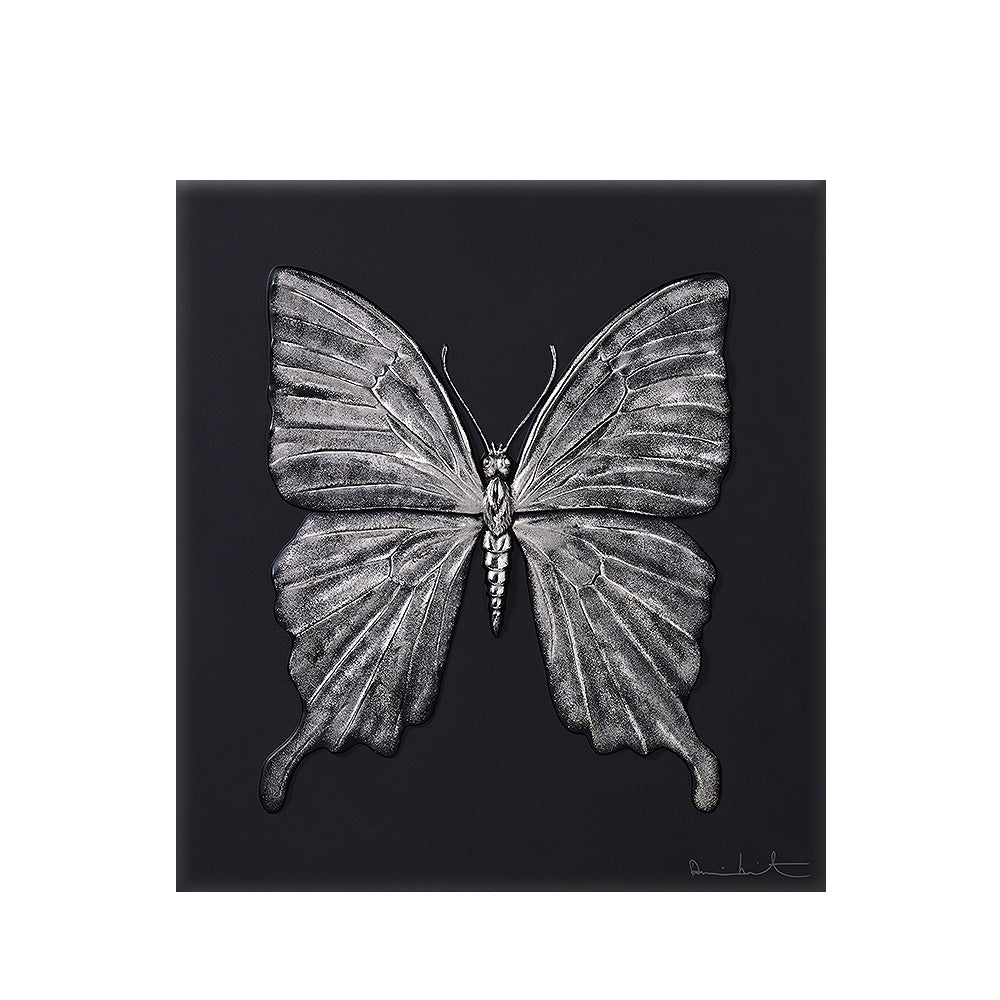ETERNAL BEAUTY DAMIEN HIRST & LALIQUE 2015 - CRISTAL NOIR, TAMPONNÉ PLATINE