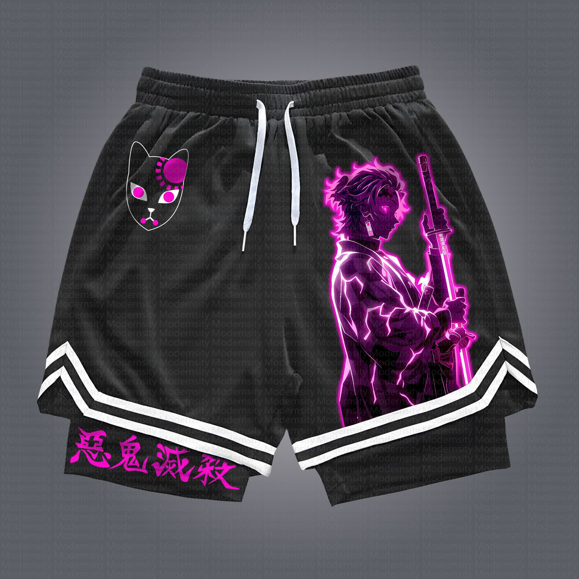 Unisex Casual Anime Streetwear Shorts 丨Comicssoul