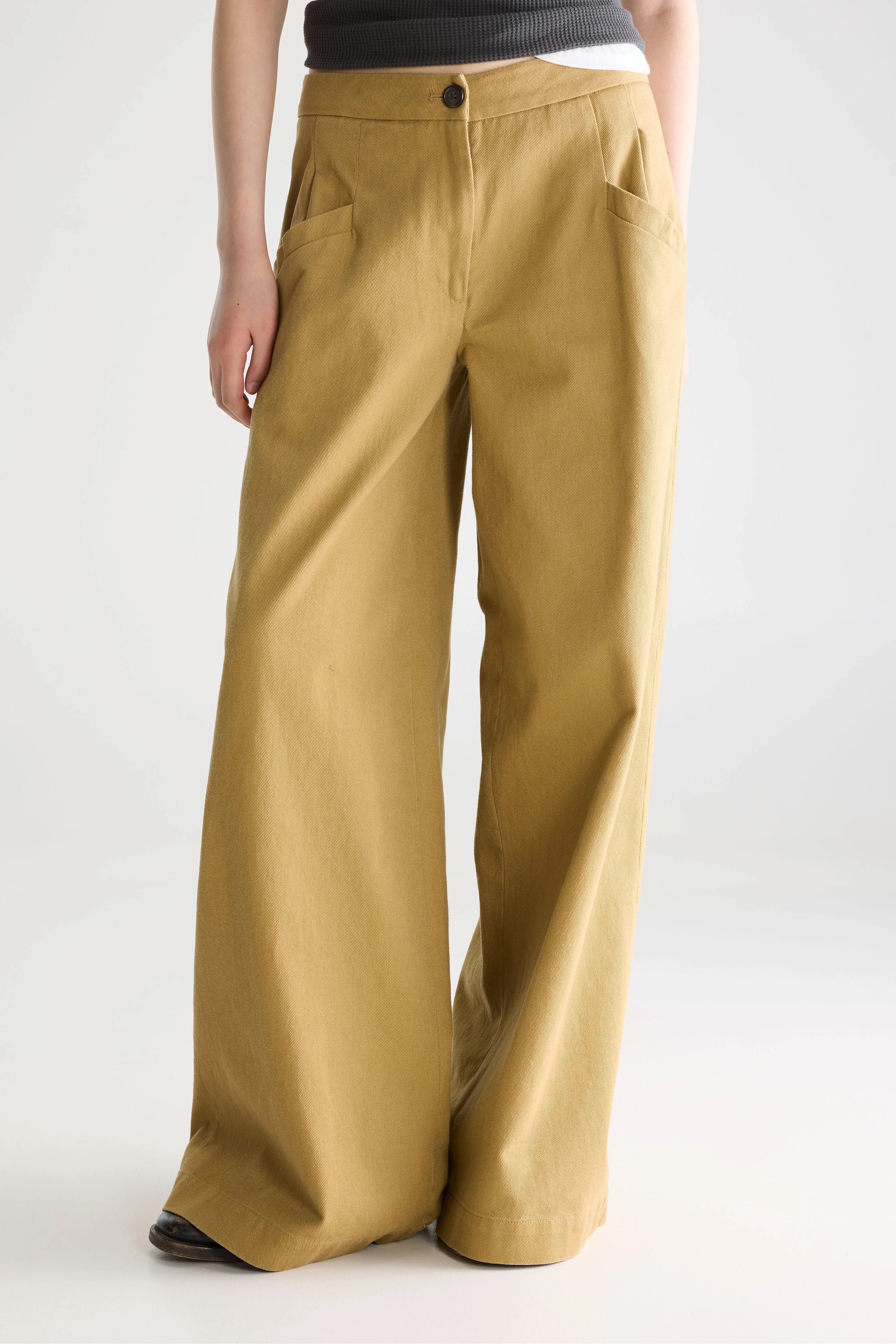 Bellerose Jesper wide trousers (261 / W / SAHARA)