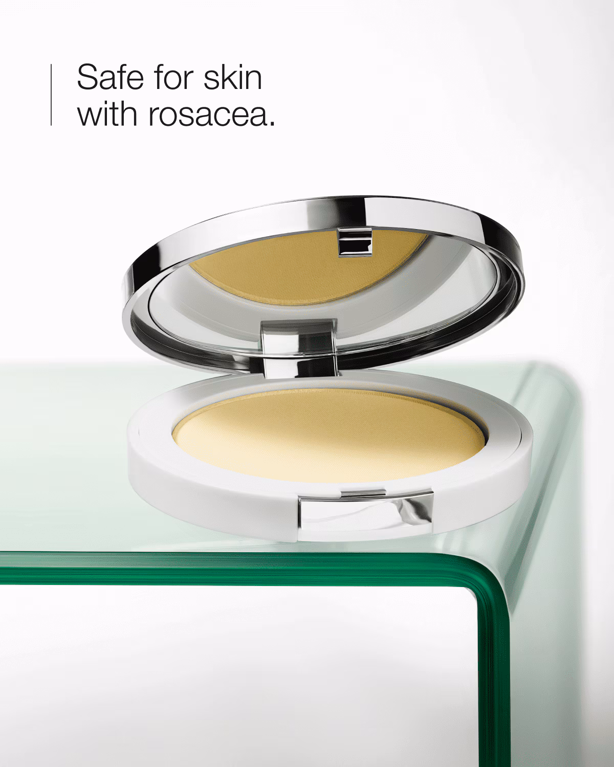 Redness Solutions Instant Relief Mineral Pressed Powder With Probiotic Technology