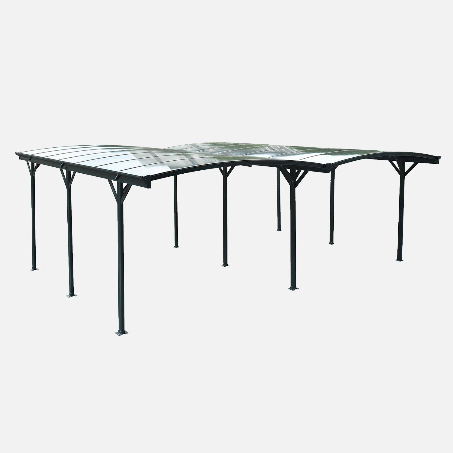 Le mans - Cochera con extensión de aluminio y policarbonato 30m²