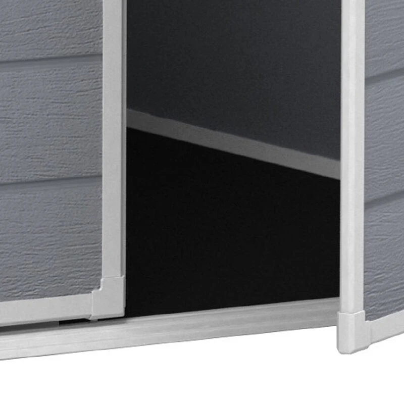 6-Ft. x 7.5-Ft. Plastic Storage Shed