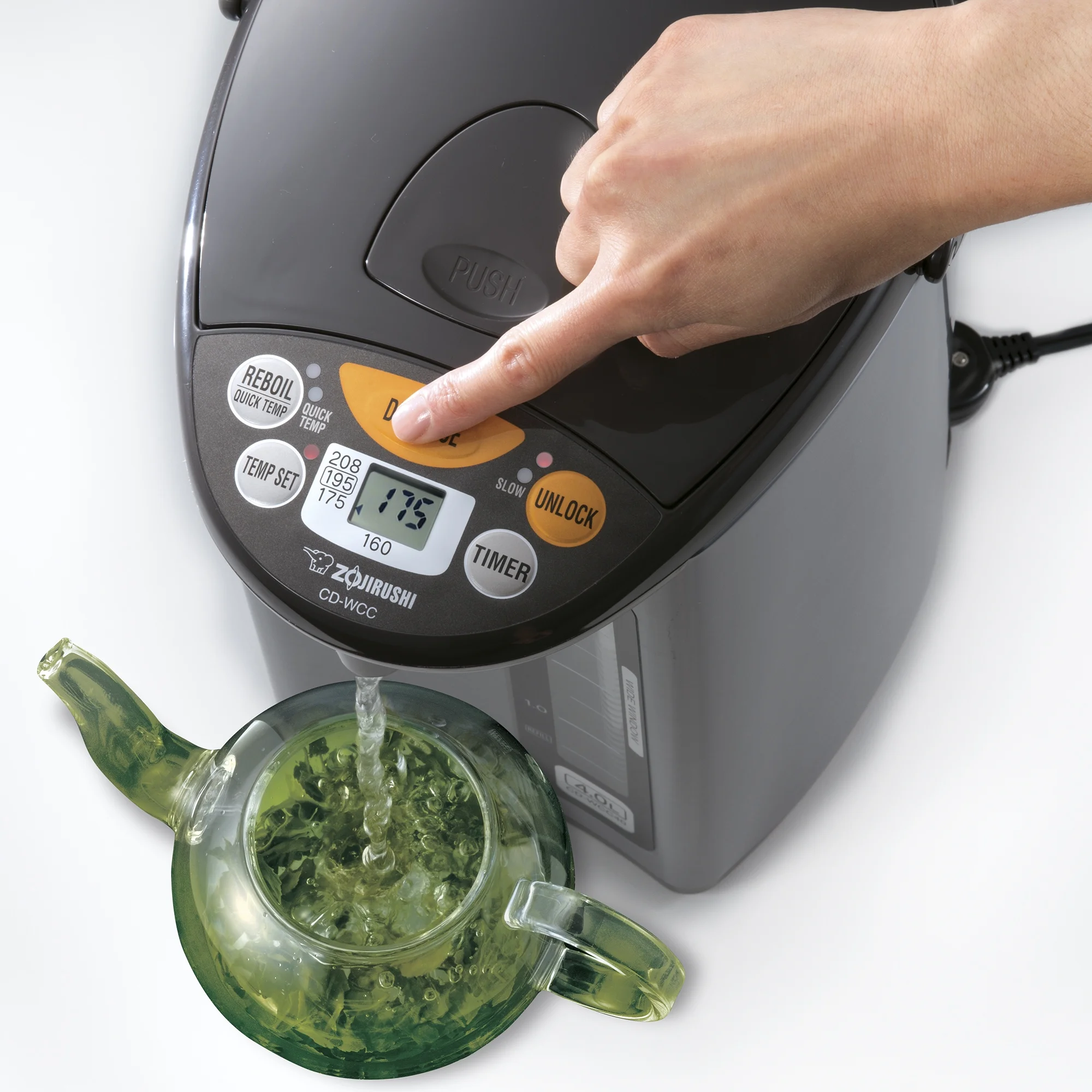 Zojirushi CD-WCC40TS Micom Water Boiler & Warmer - Image 26