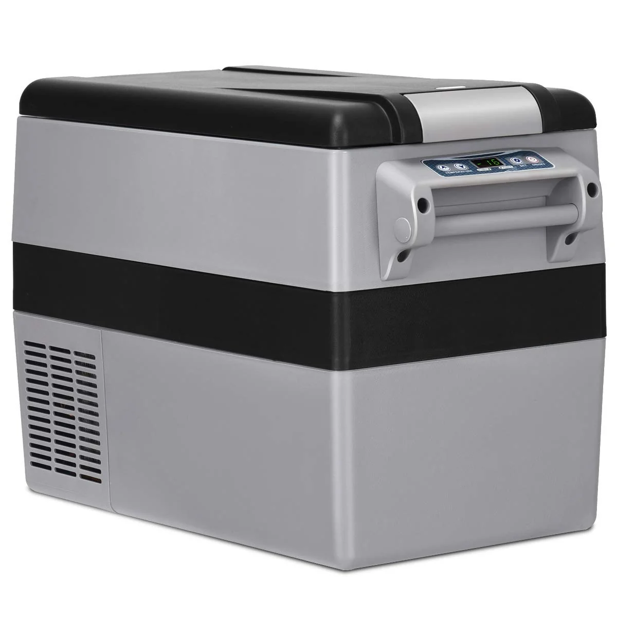 Portable Refrigerator/Freezer, 44 Quart - Compact Car Fridge