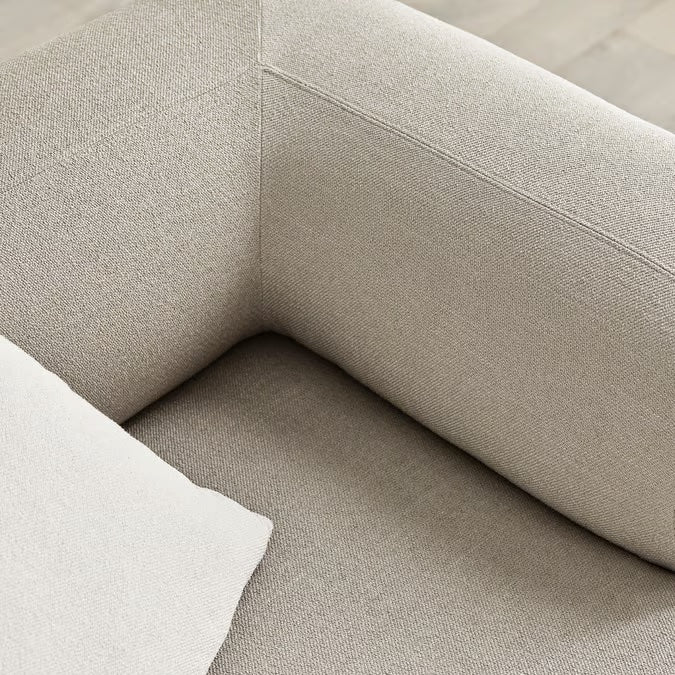 Bolia Angle Hoekbank met Chaise Longue - Dark Beige