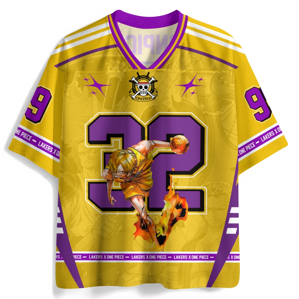 One Piece Anime Football Jersey