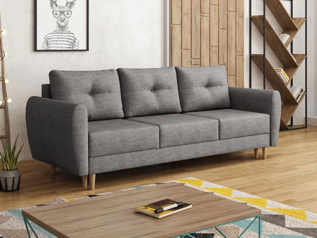 Sofá-cama Francomuebleses 102 Caja de ropa de cama 95x235x92cm