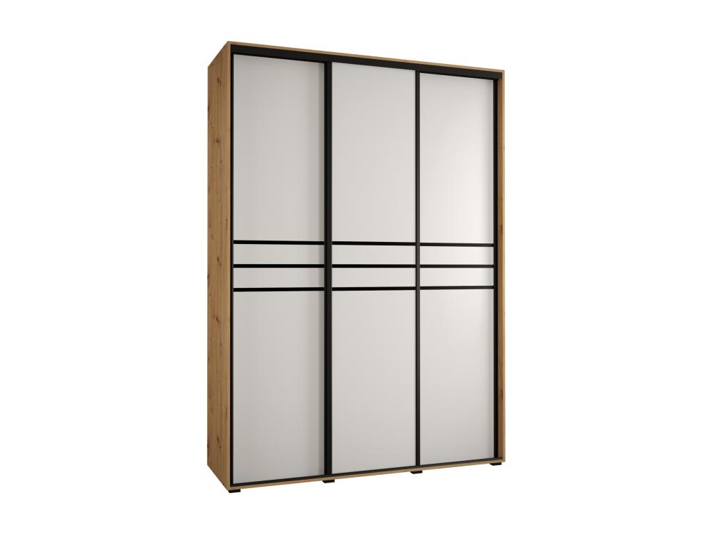 ARMARIO CON PUERTAS BATIENTES 235 - 2/180/45 3 puertas