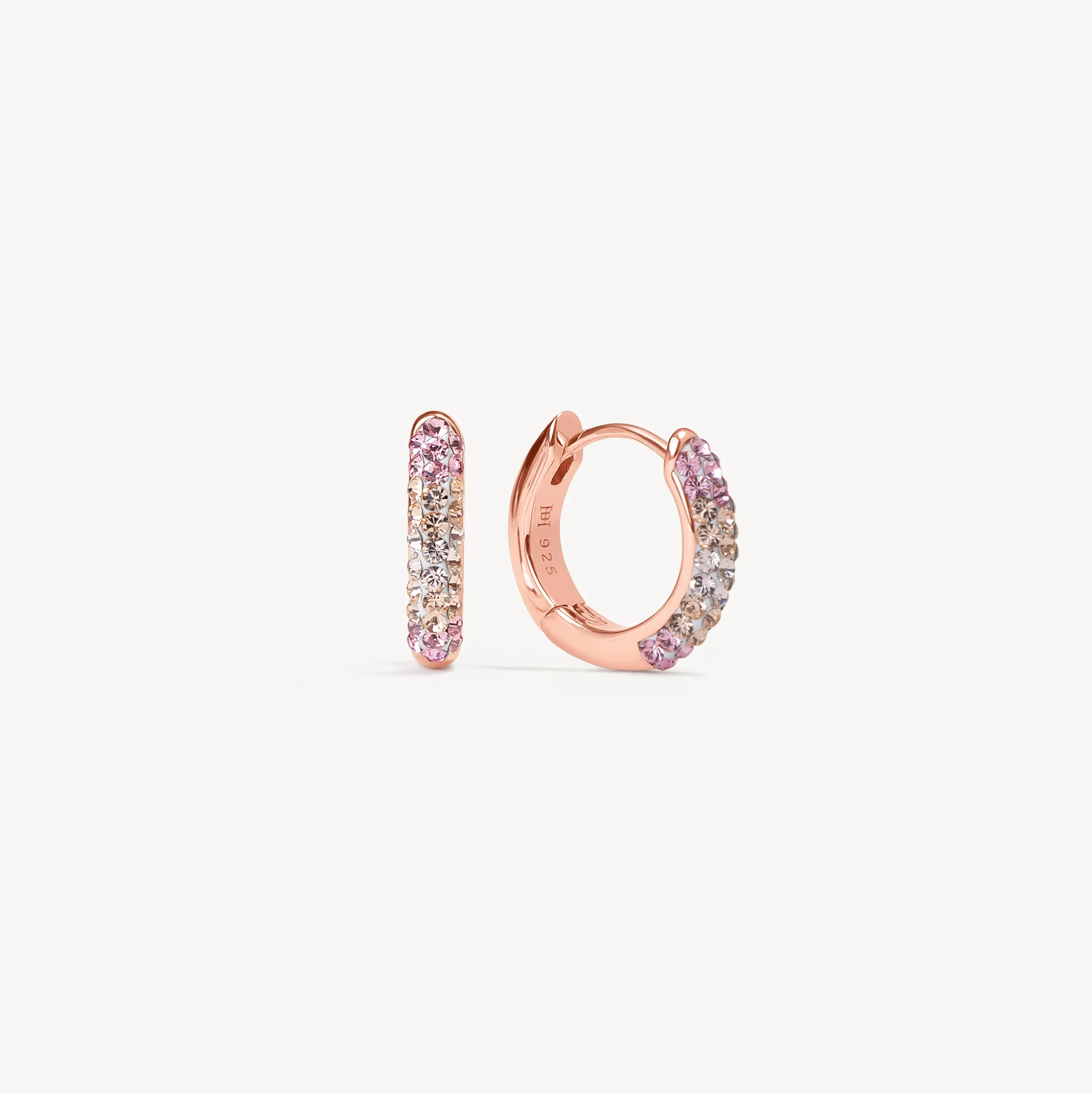 Always On Sparkle Hoop Earrings