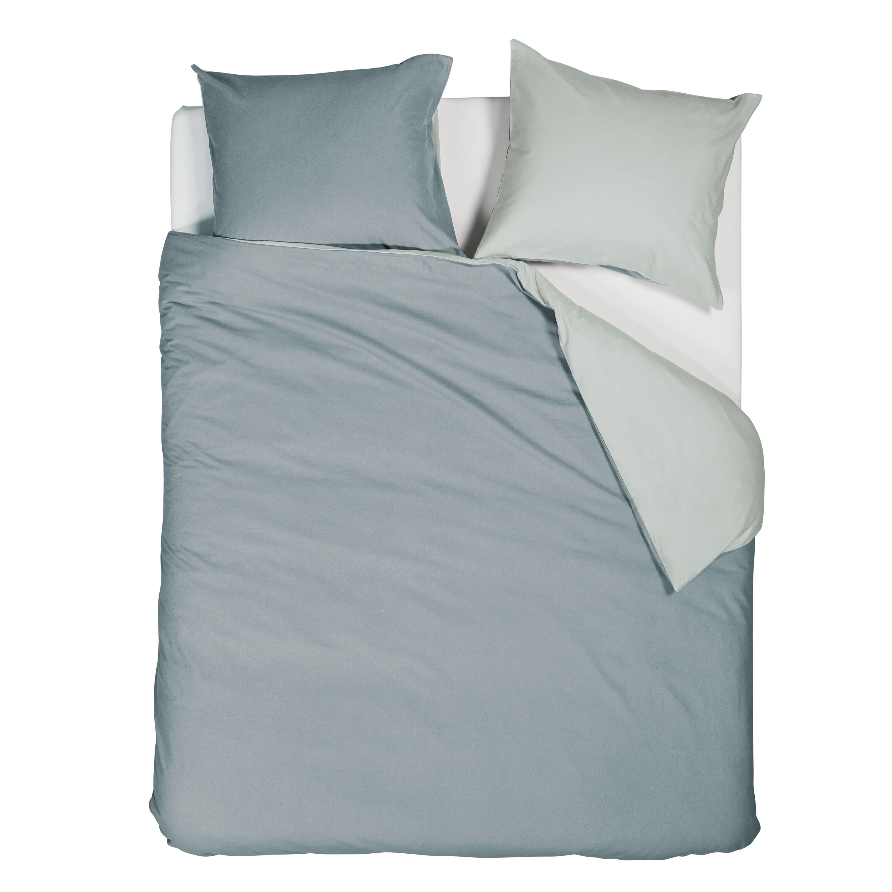 Beddinghouse Warm Dekbedovertrek 200 x 200/220 cm - Blauw