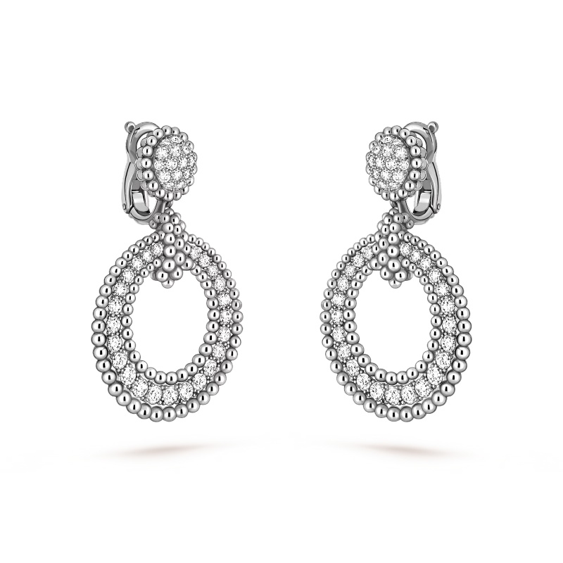 Replicate Perlée diamonds earrings(1:1 replica) - Original Replica Club