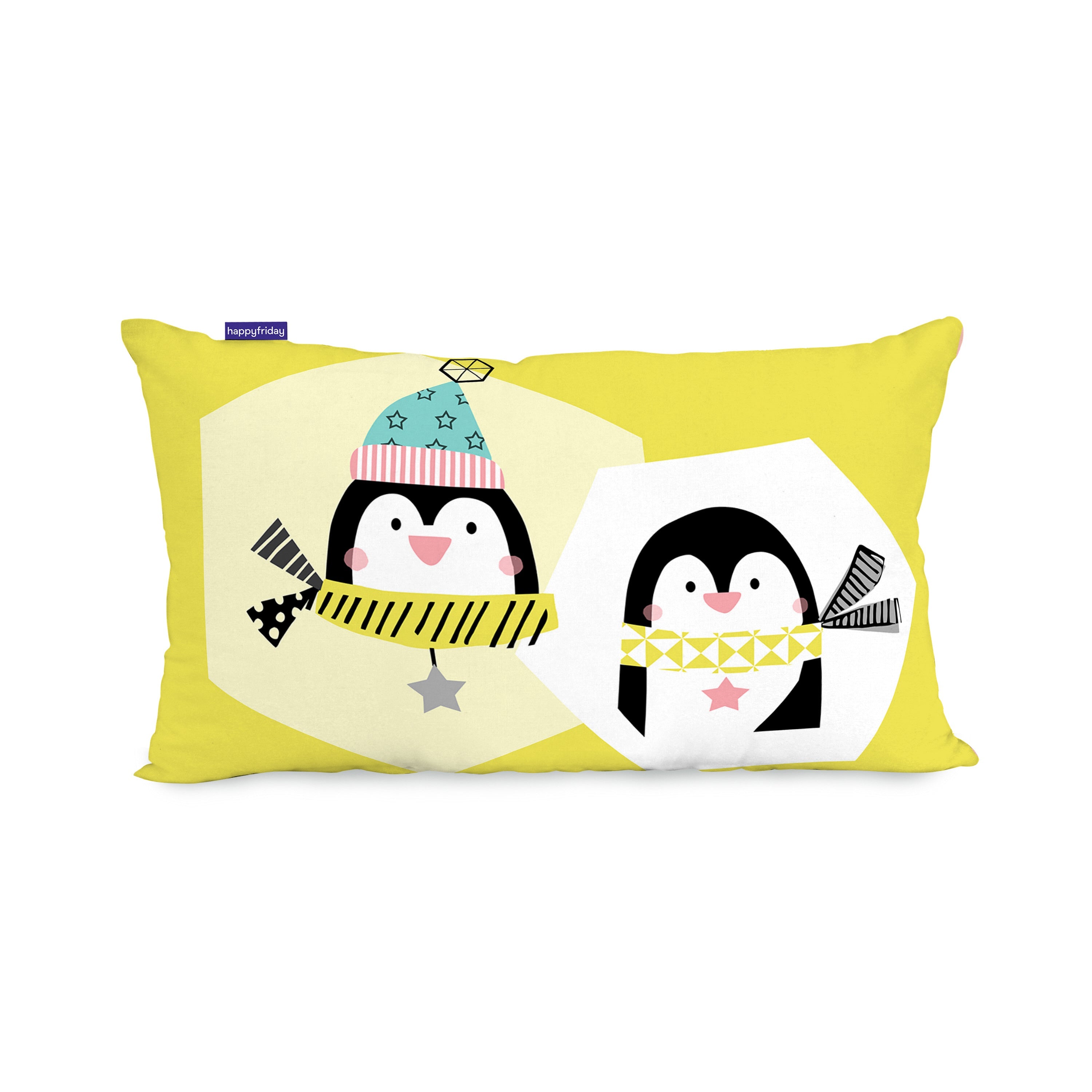Winter Kussenhoes 50x30 cm Moshi Moshi, Veelkleurig, 100% katoen, de k
