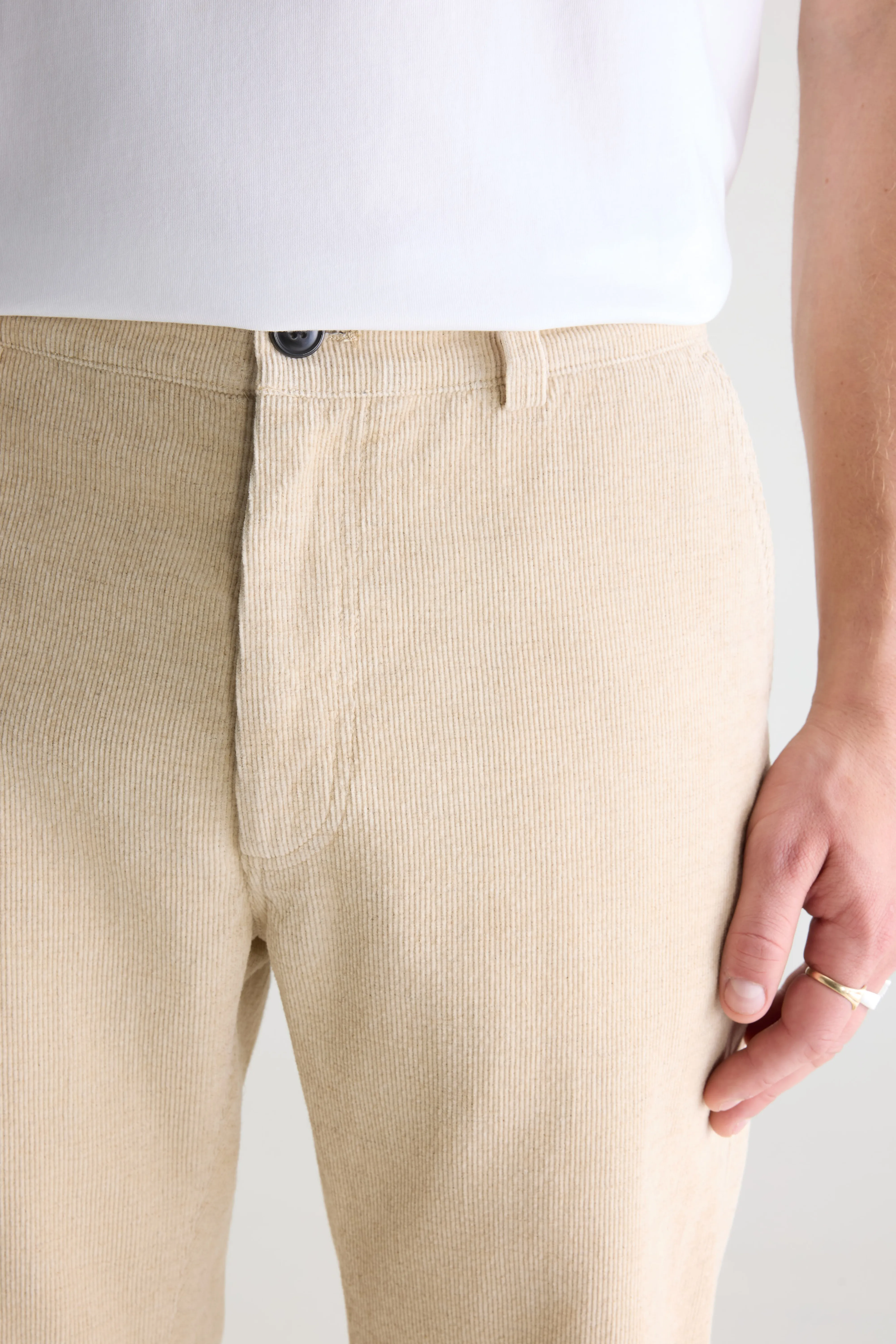 Bellerose Jagger corduroy chino trousers (261 / M / CALCAIRE)