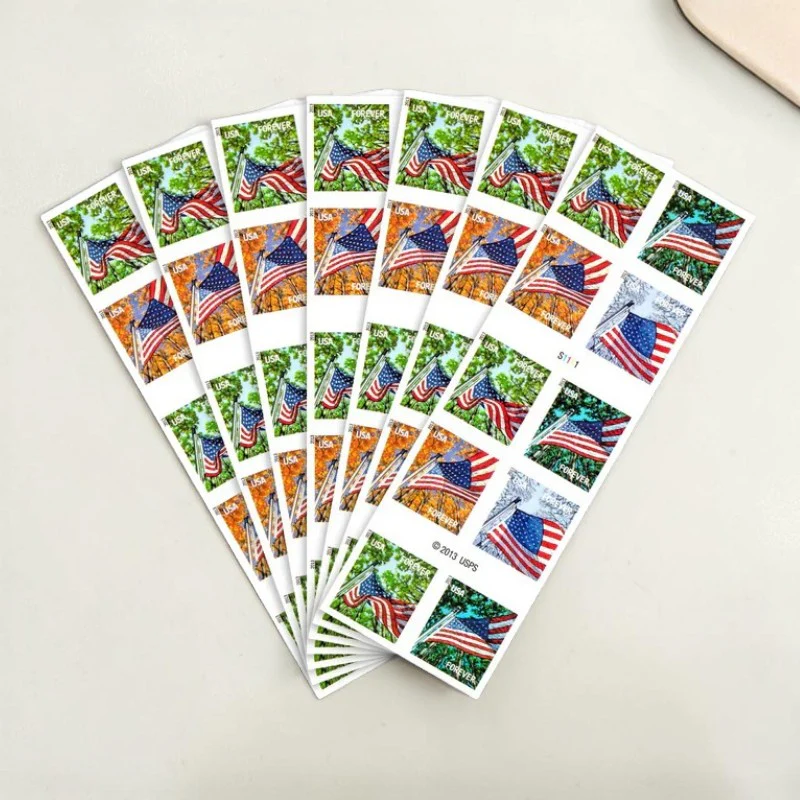 2013 US Flag First Class- Forever Postage Stamps(100 Stamps 5 Sheets)