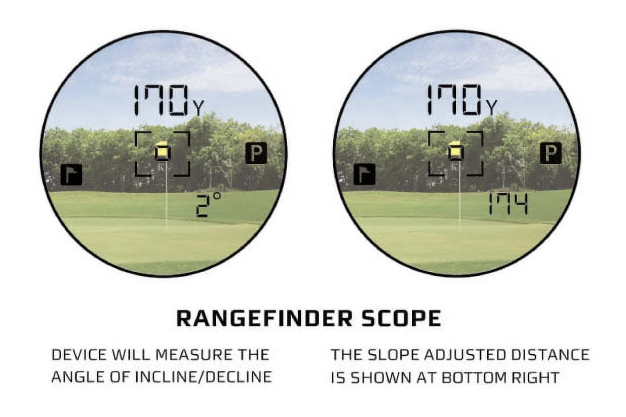 Callaway LS Slope Golf Laser Rangefinder, with Pulse Confirmation - Image 4