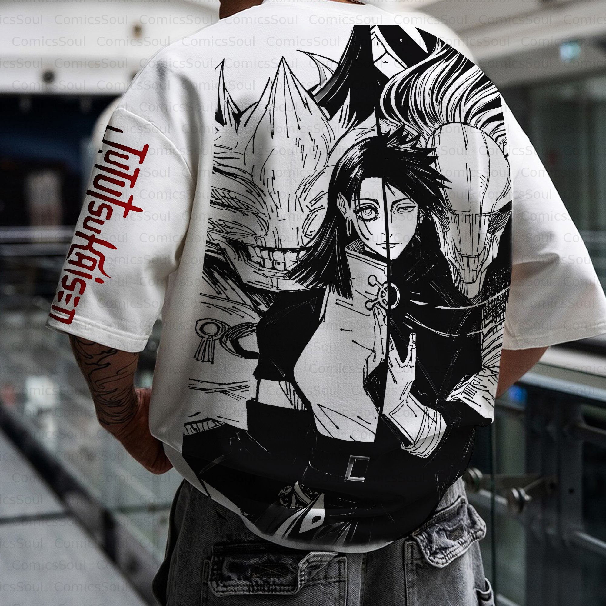 Unisex Anime Inspired Vintage T-Shirt