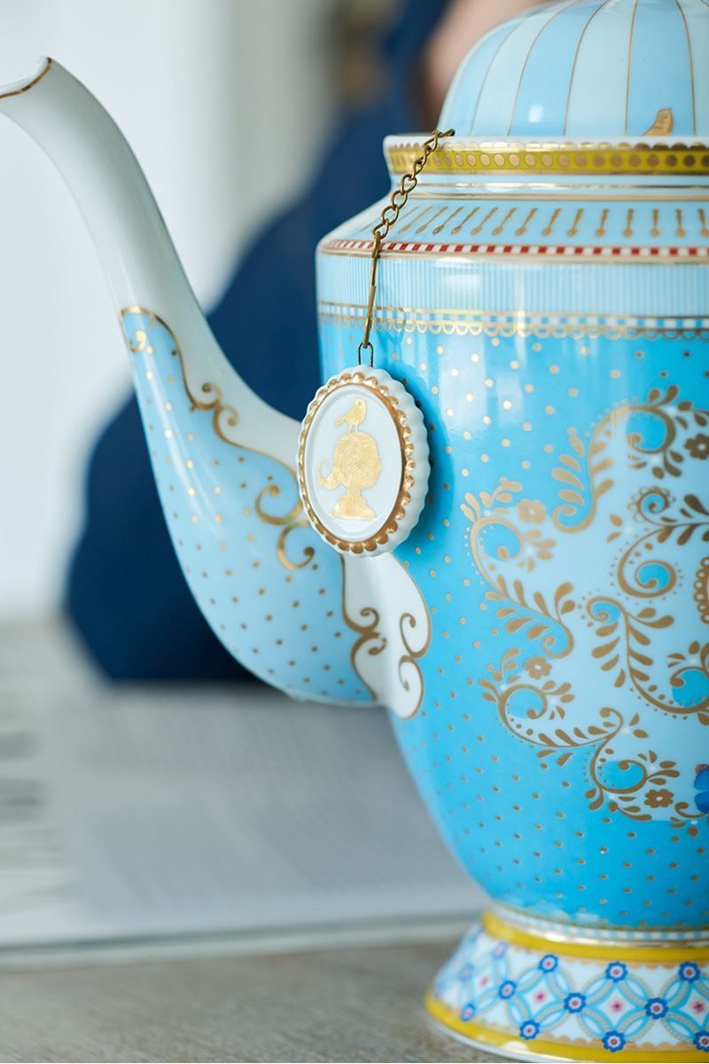 Tea Infuser Medaillon Royal White
