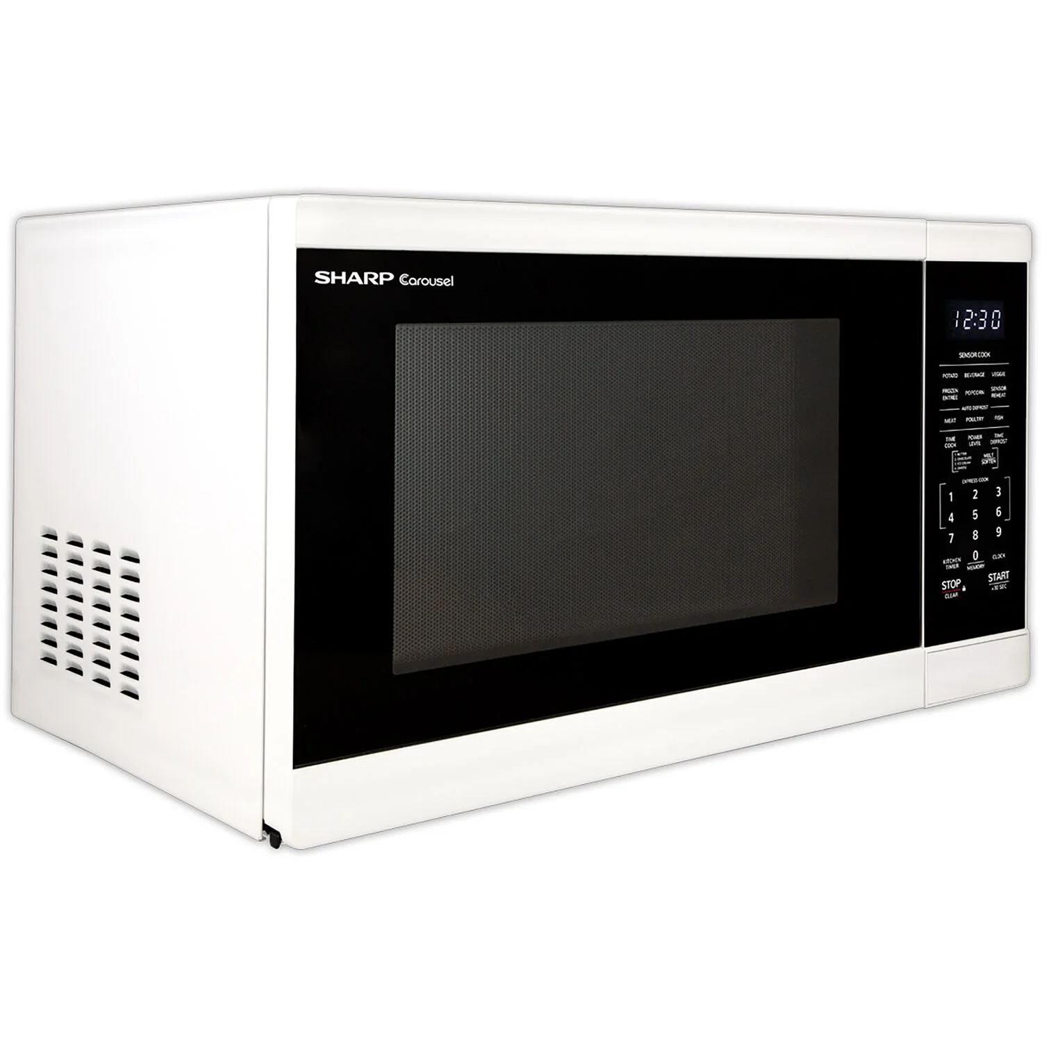 Sharp 1.4 - Cu. Ft. Countertop Microwave Oven in Black