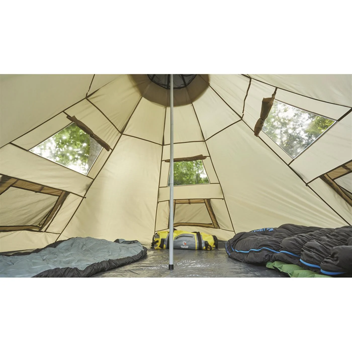 Guide Gear 10' x 10' Teepee Tent - Image 4