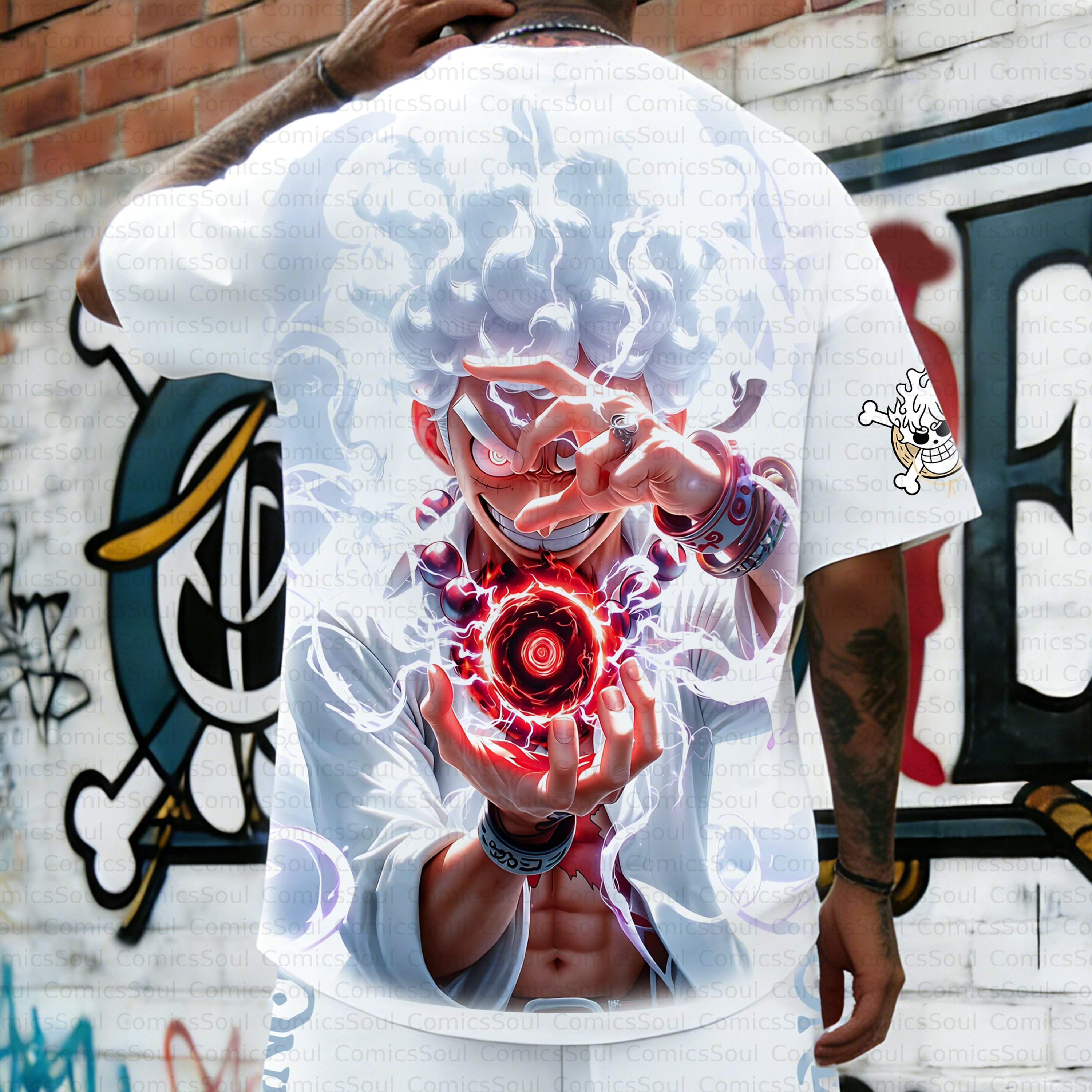 Unisex Anime Inspired Vintage T-Shirt