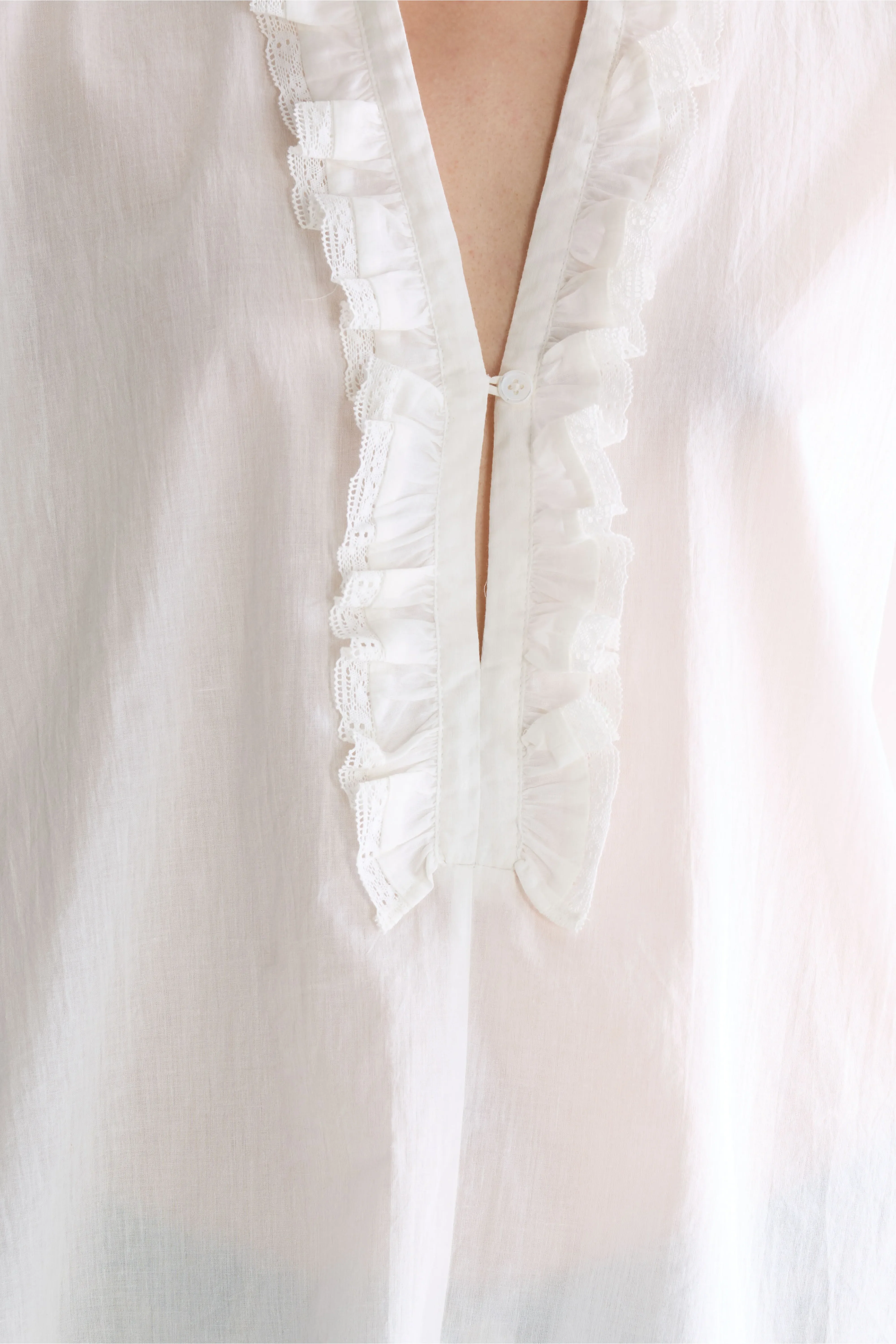 Bellerose Dahlia ruffled blouse (261 / W / WHITE)