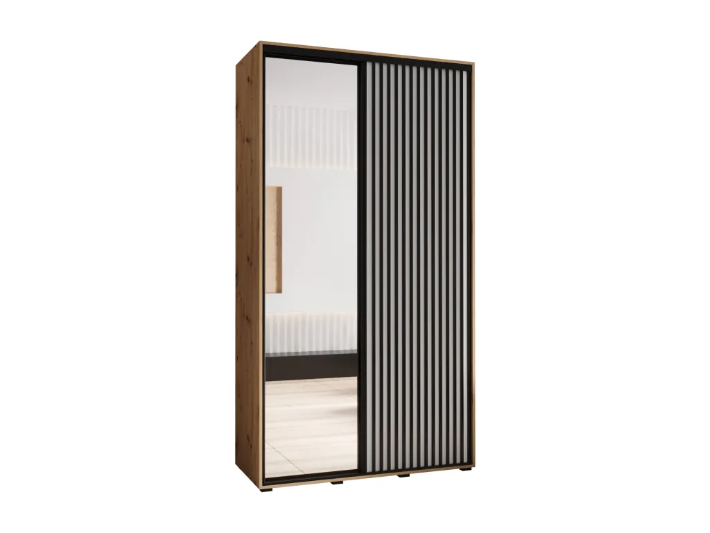 ARMARIO Sancaldeco 2 DE PUERTAS CORREDERAS 205.2/140/45 2 puertas (artisan/blanco) VRHJ62779