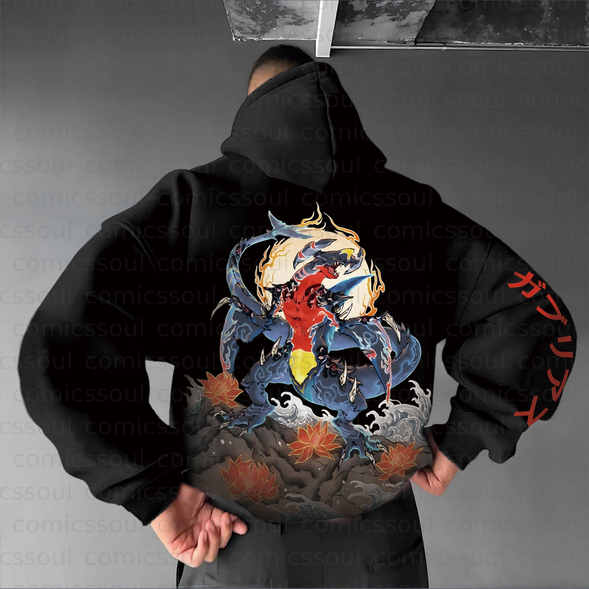 Unisex Anime Graphic Streetwear Vintage Hoodie丨Comicssoul