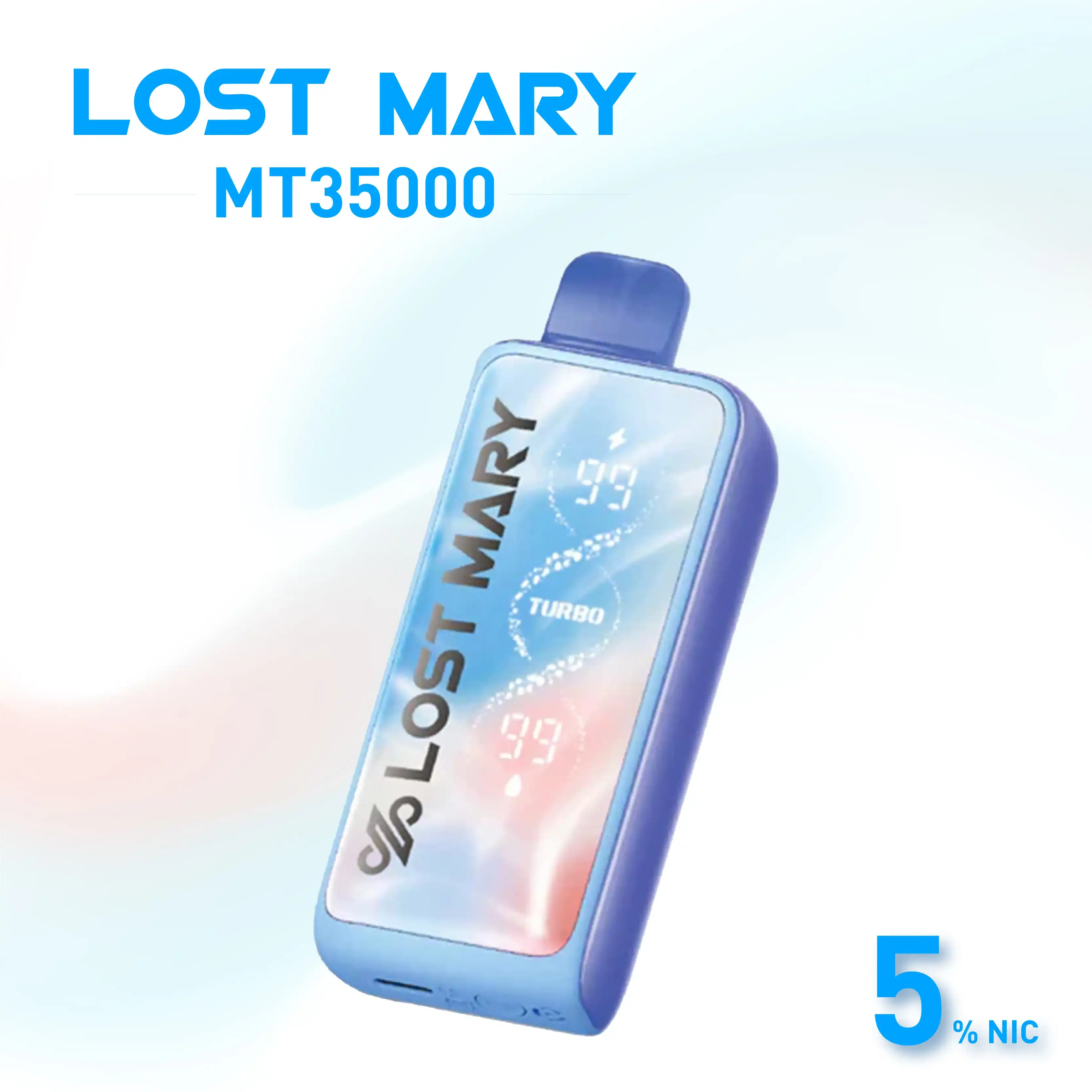 Blue Razz Ice Lost Mary MT35K Turbo