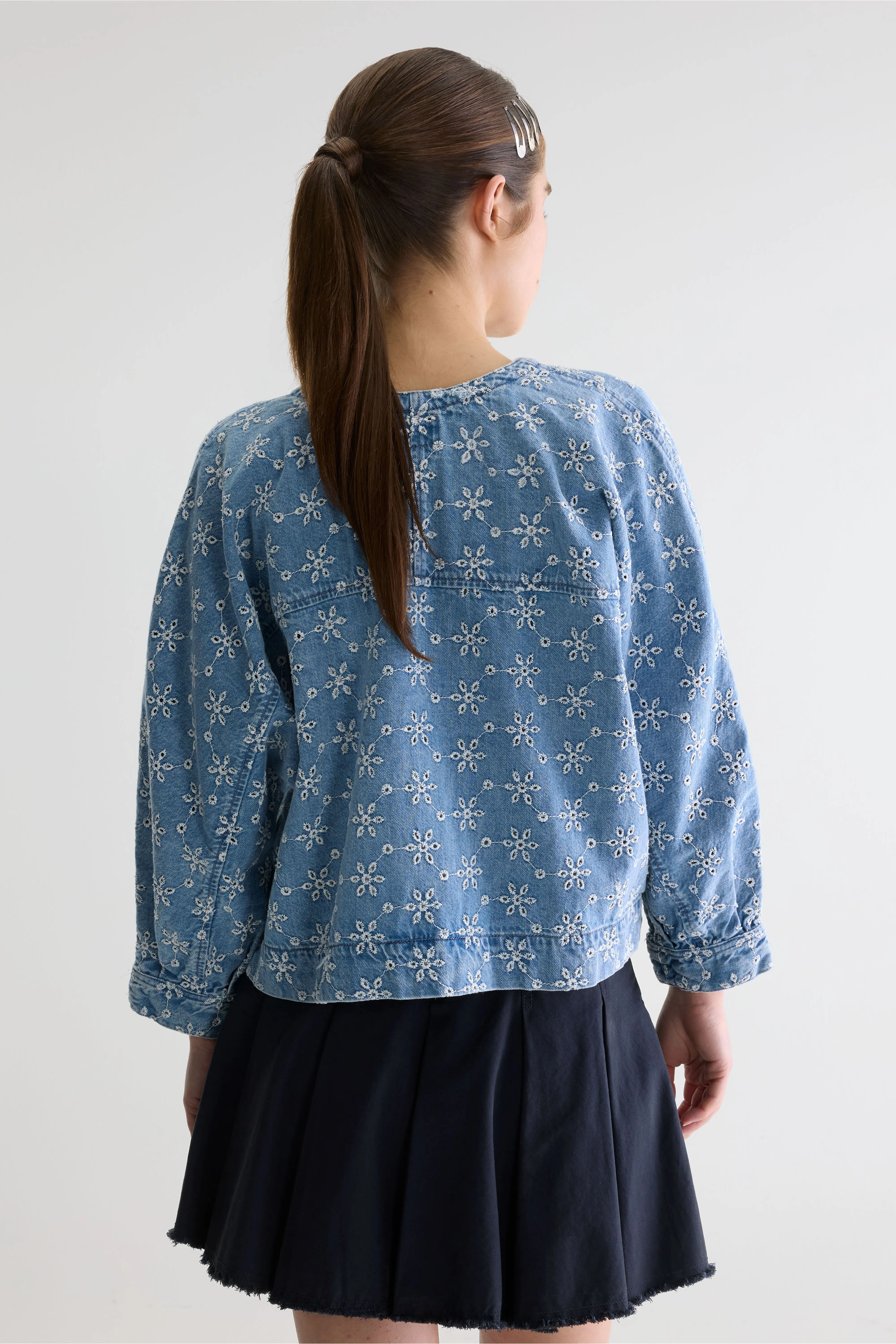 Bellerose Pinda denim blouse (261 / W / MEDIUM BLEACH)