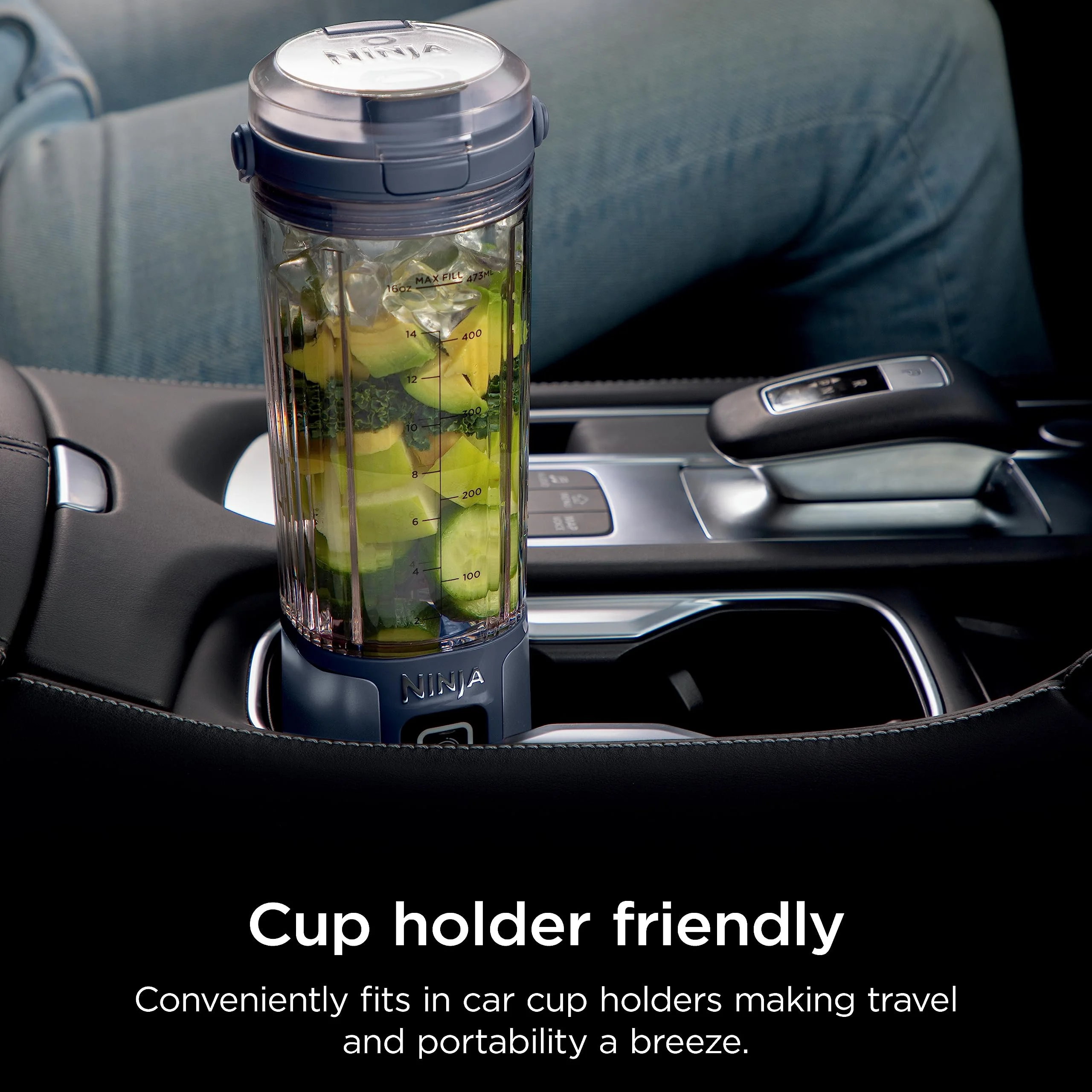 Ninja Blast Portable Blender, Cordless, 18oz. Vessel, Personal Blender for Shakes & Smoothies, BPA Free, Leakproof Lid & Sip Spout, USB-C Rechargeable, Dishwasher Safe Parts, Metallic Purple, - Image 30
