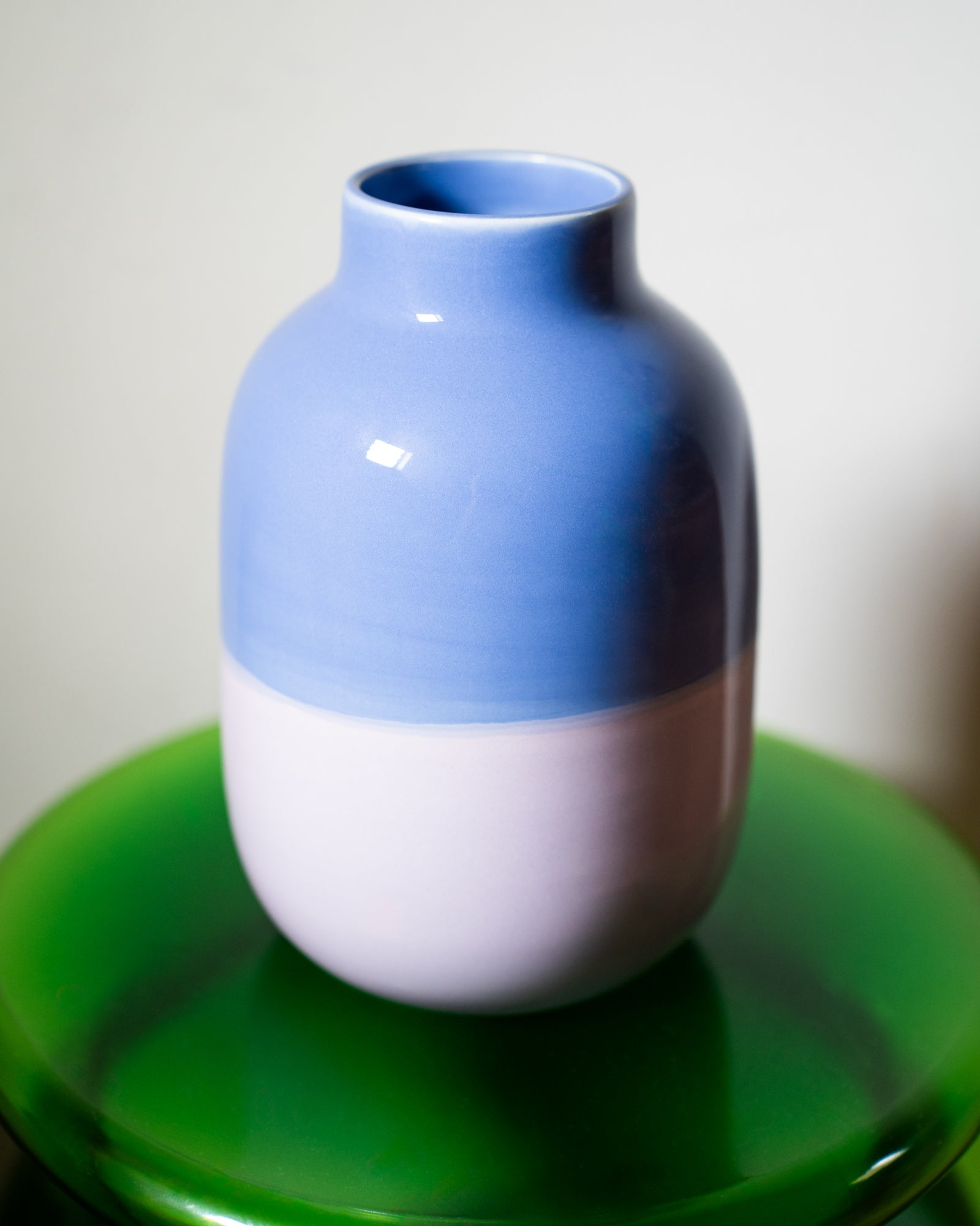 Nuno Vase L cornflower lila
