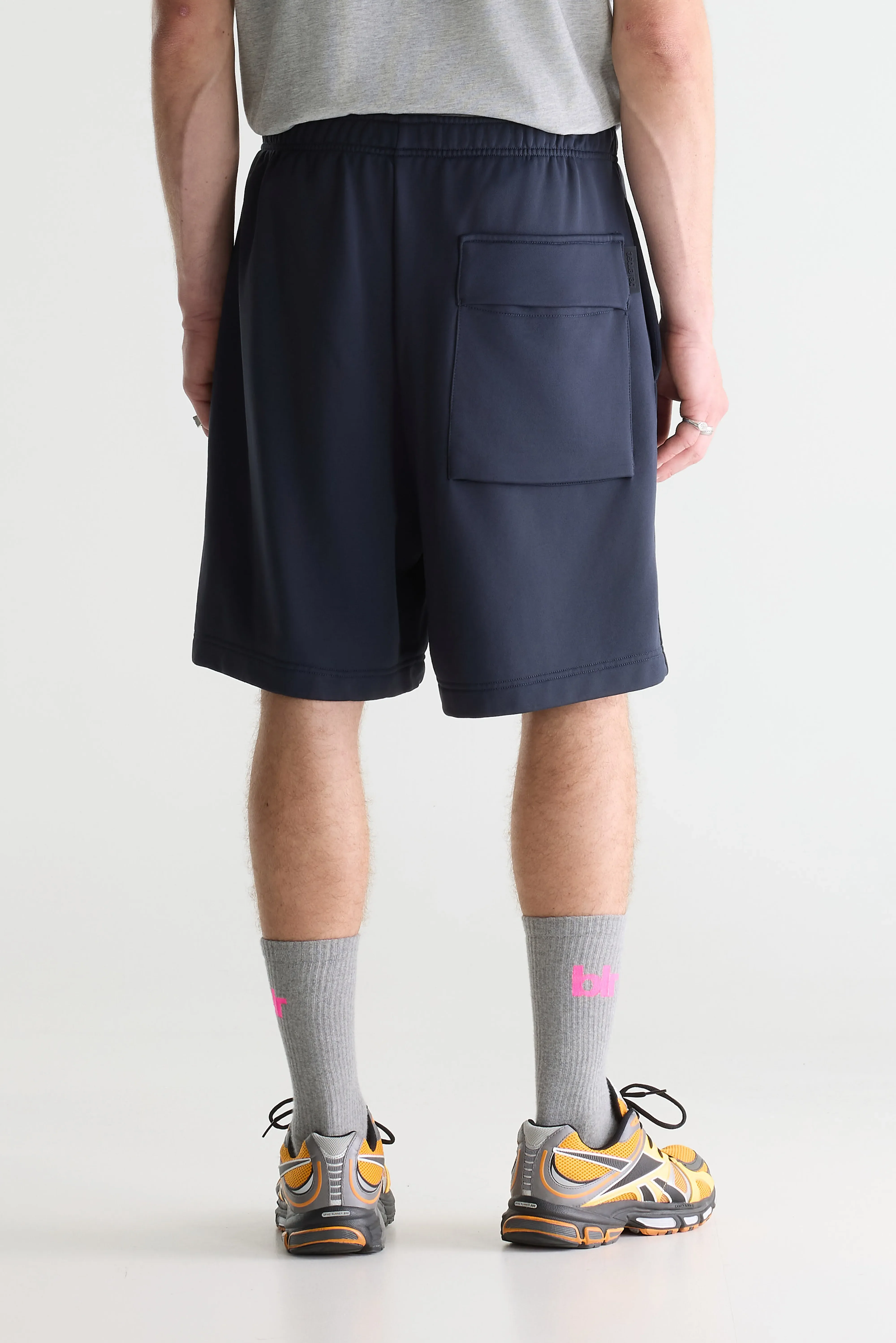 Bellerose Flank wide shorts (261 / M / DARK NAVY)