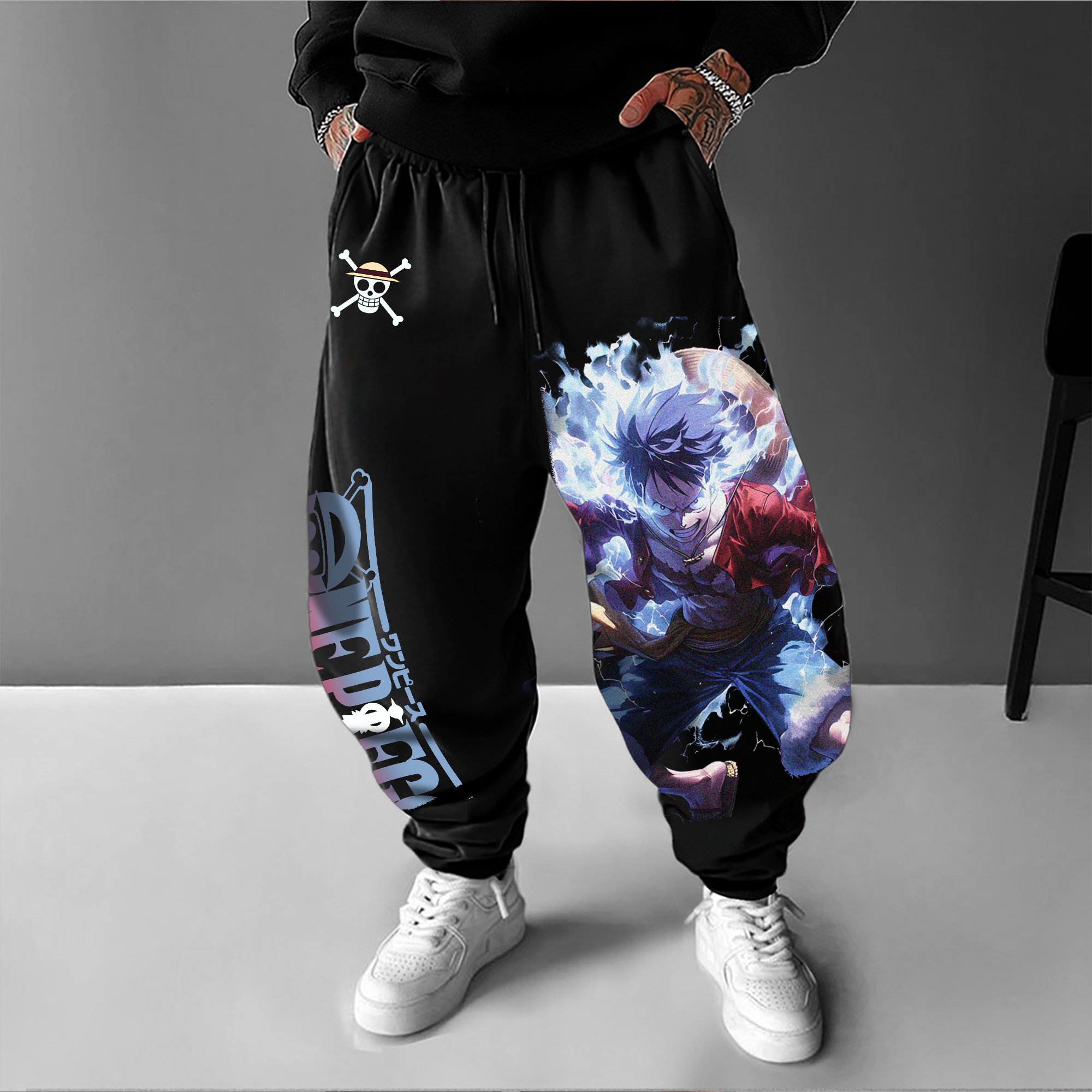 Unisex Anime Inspired Vintage Pants丨Comicssoul