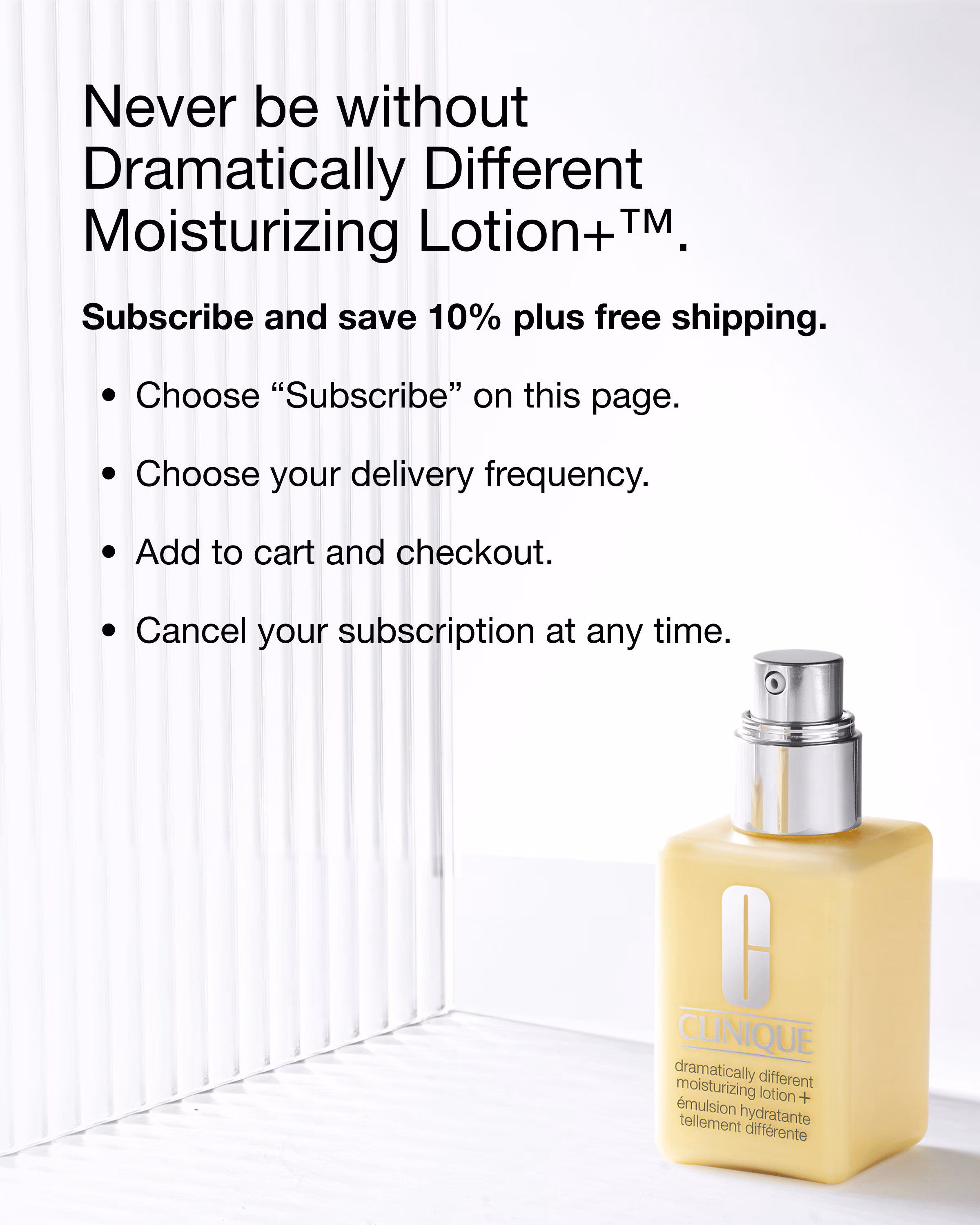 Dramatically Different Moisturizing Lotion+™