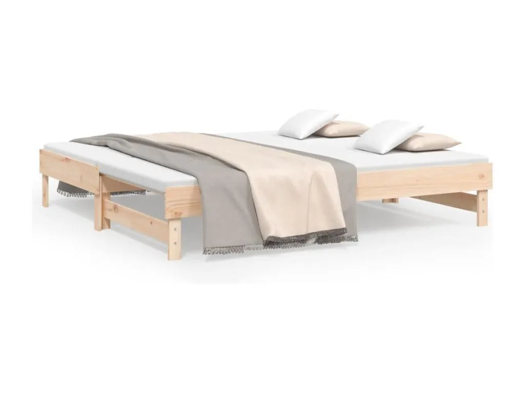 Sofá cama extraíble Decoesp maciza de Decoesp 2x(75x190) cm 13200KDZZ