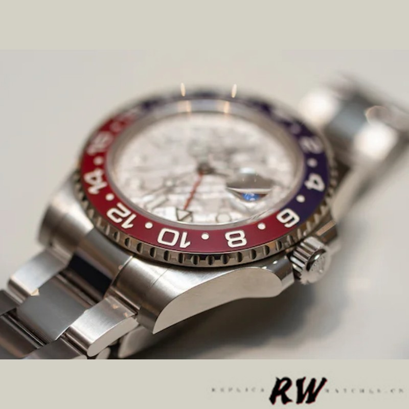 Rolex GMT-Master II 126719 White Gold Meteorite Grey Dial 40mm Mens Replica Watch