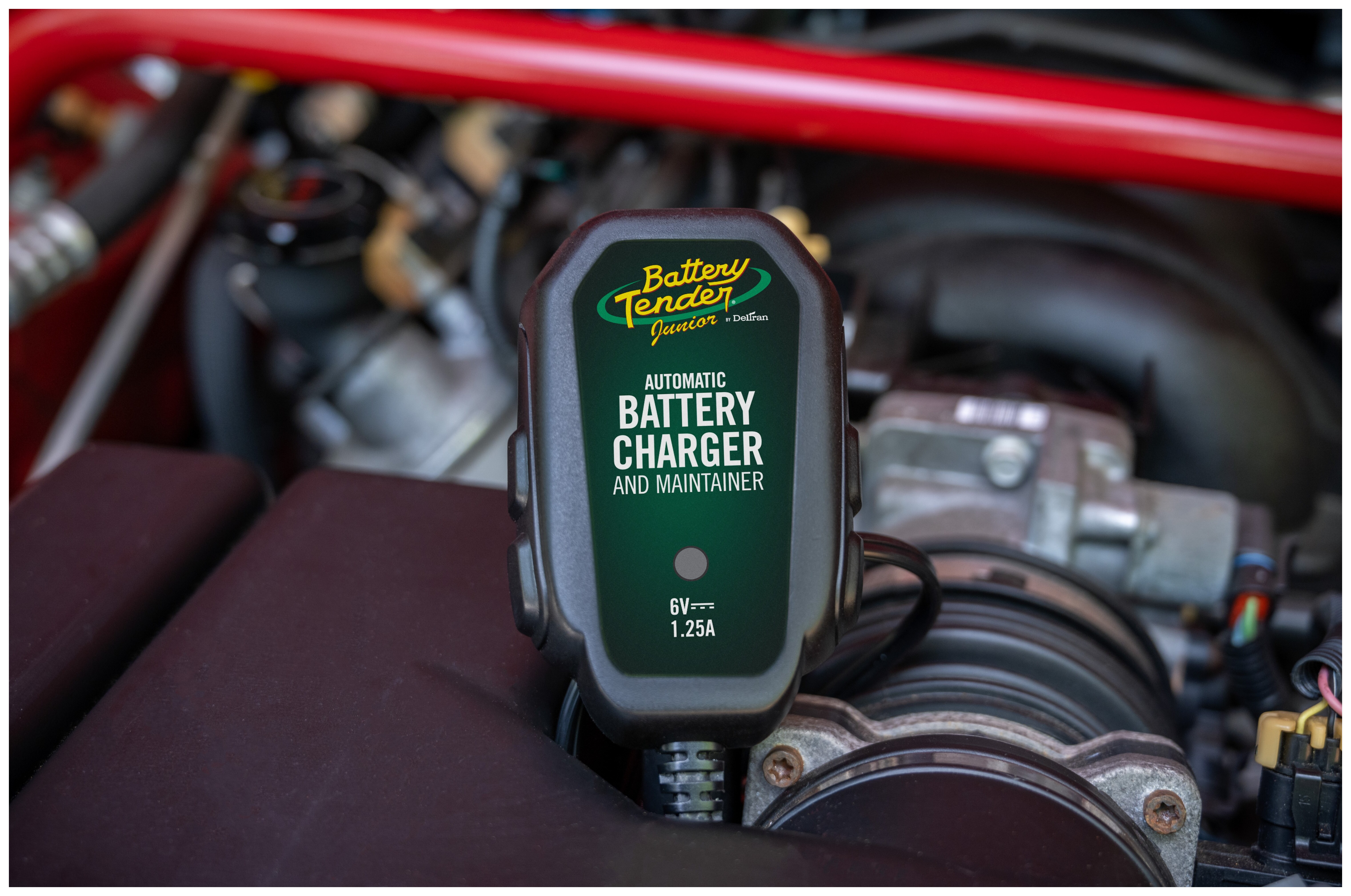 SportsBikeShop Battery Tender Junior 1.25 Amp 6V Battery Charger