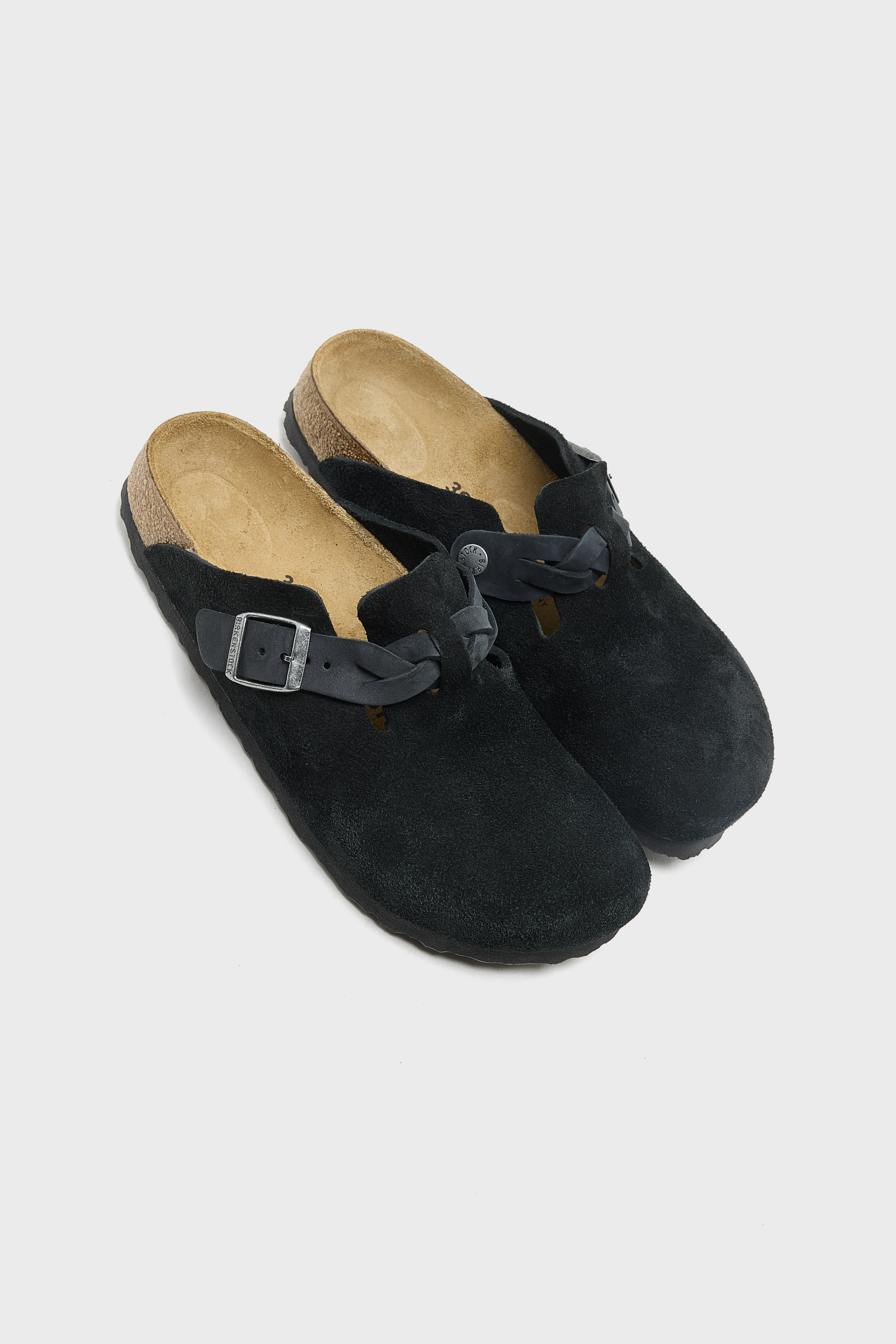 Bellerose Boston Braided Suede for Women (261 / W / BLACK)