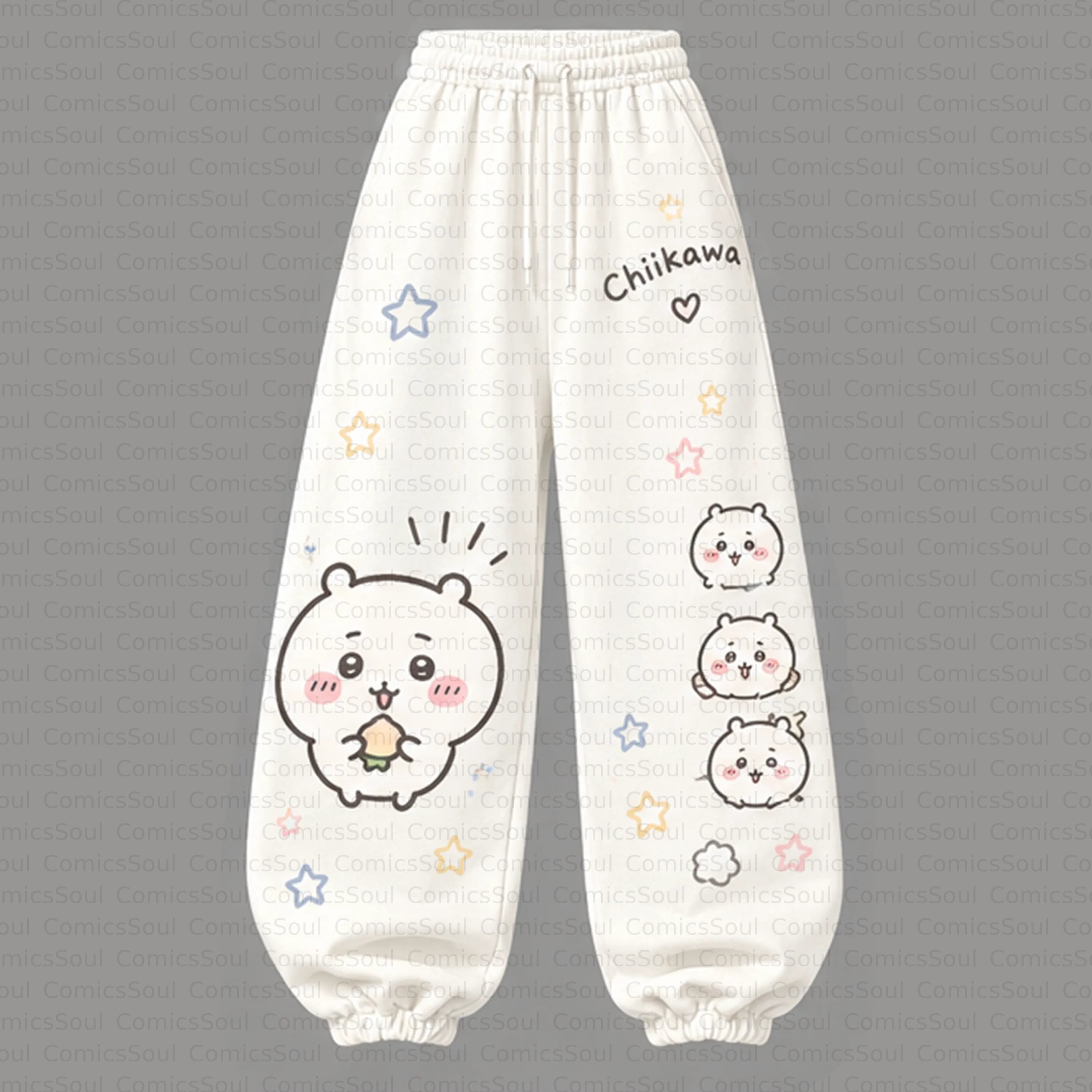 CHIIKAWA Cropped Long Sleeve Hoodie & High Waist Jogger Pants Two Piece TeeThreads Sustain the Scene with Custom Apparel