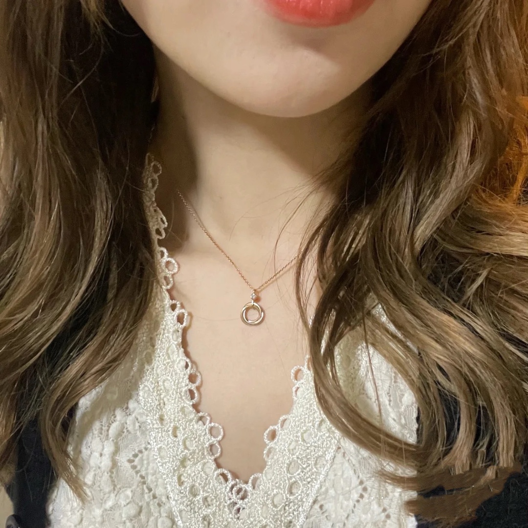 Cartier Trinity Diamond Necklace - Original Replica Club