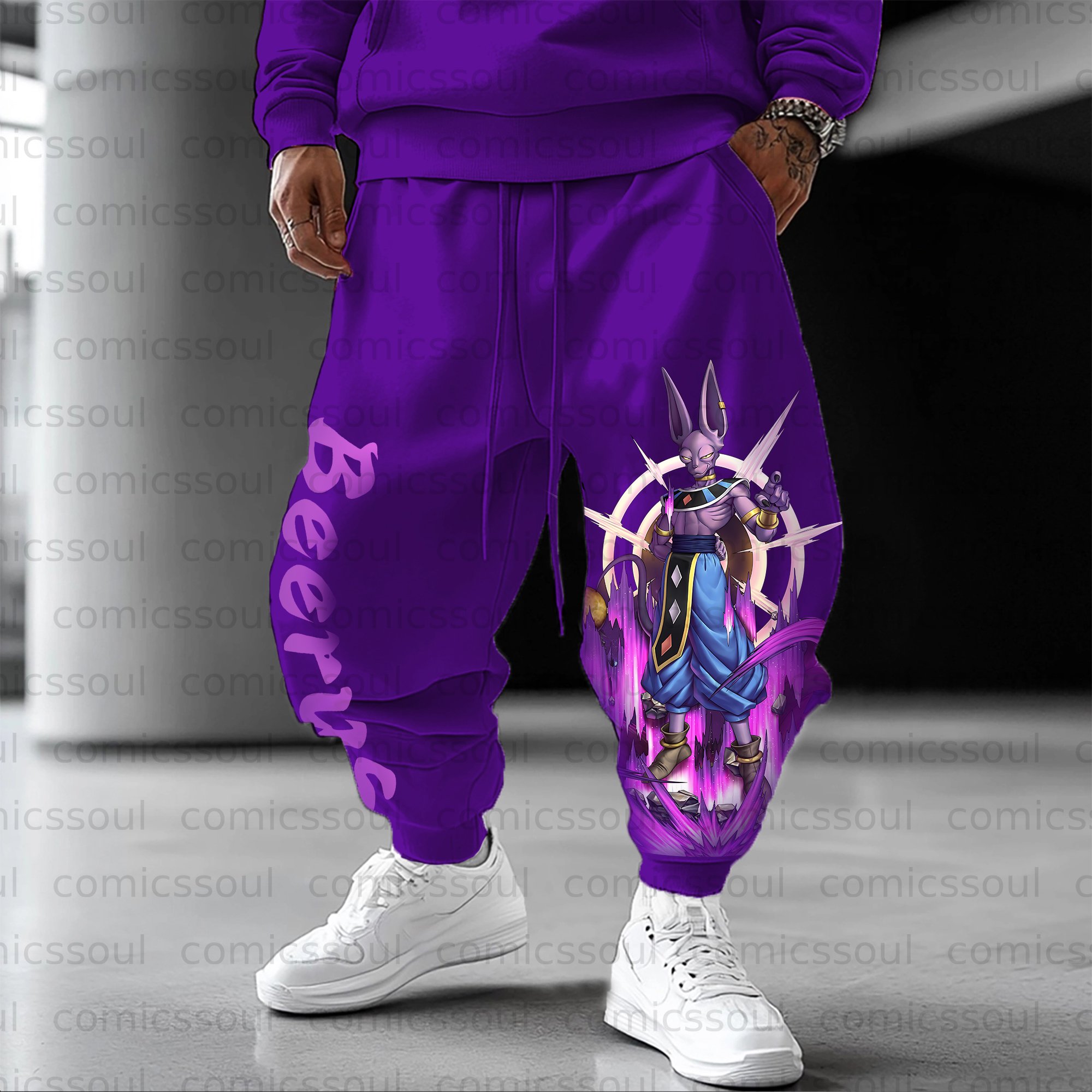 Unisex Anime Inspired Vintage Pants