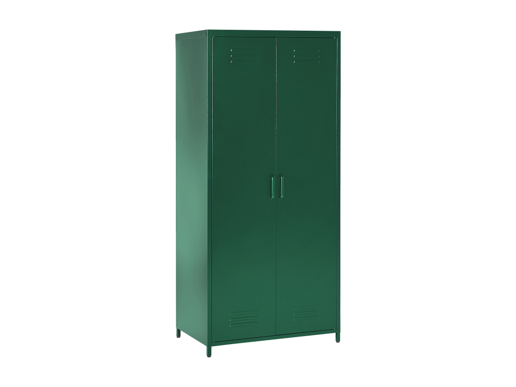 Armario de metal verde 76 x 50 cm VARNA