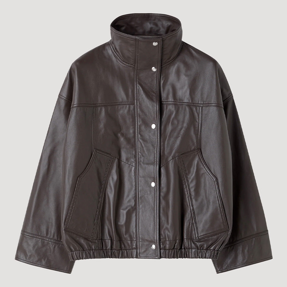 Rohe - Veste en cuir Réinventée - Earth