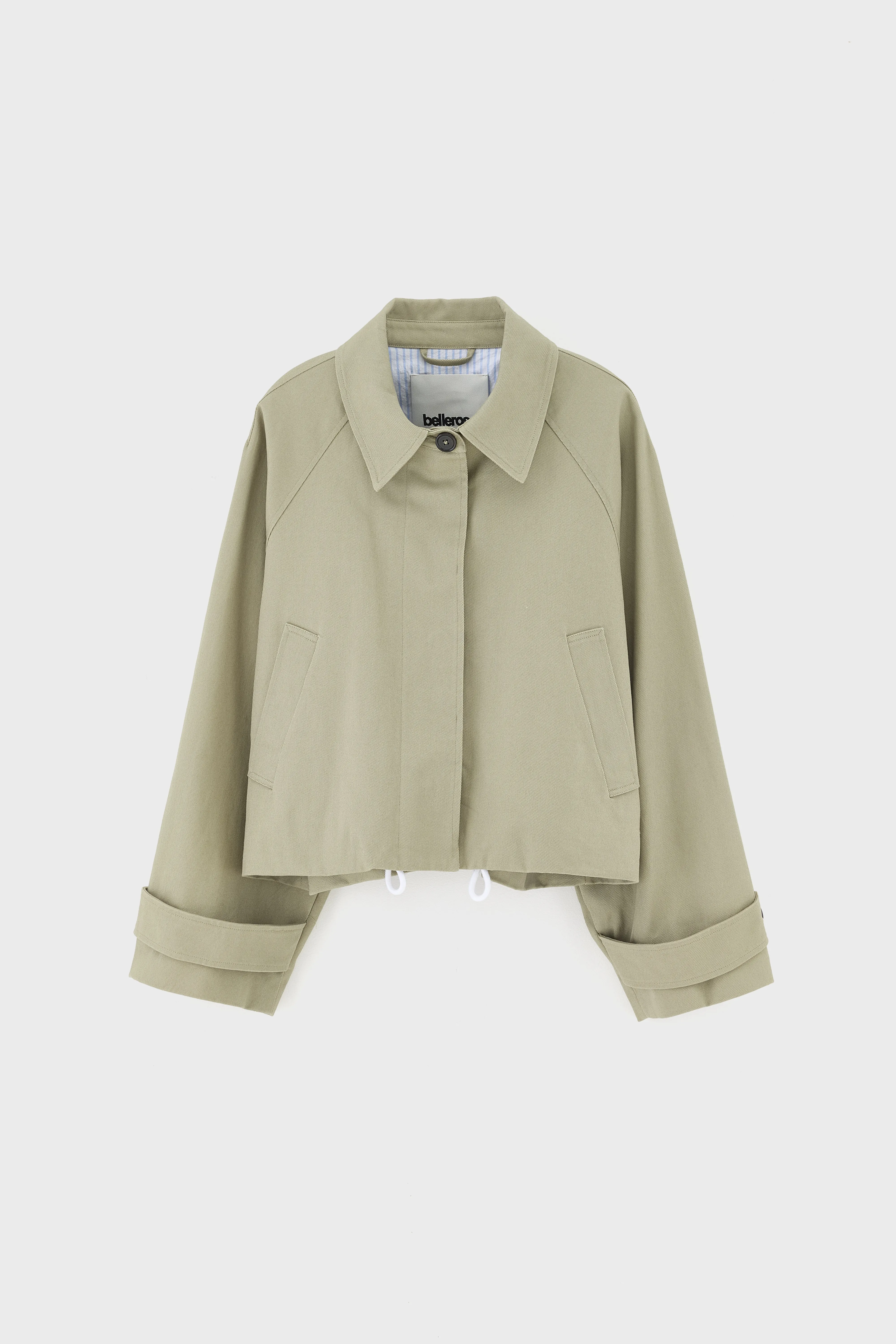 Bellerose Jessy denim jacket (261 / W / EUCALYPTUS)