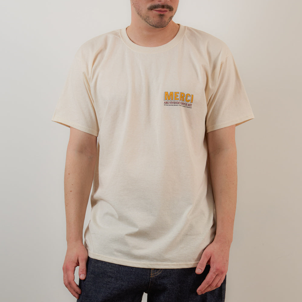 Merci - T-Shirt Richelieu - Ecru