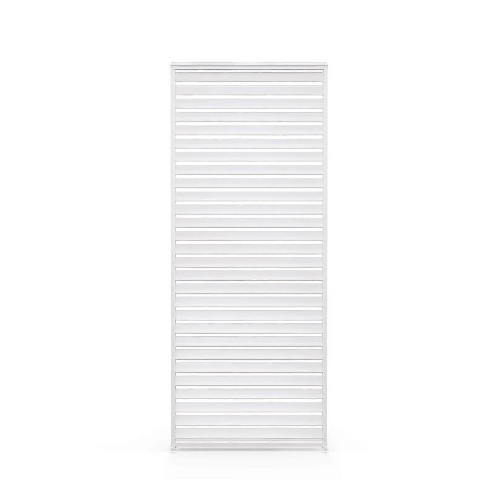 Mirador 10'x10' 111S Outdoor Pergola Accessories-Aluminum Fixed Shutter Wall, Dark Gray - Image 11
